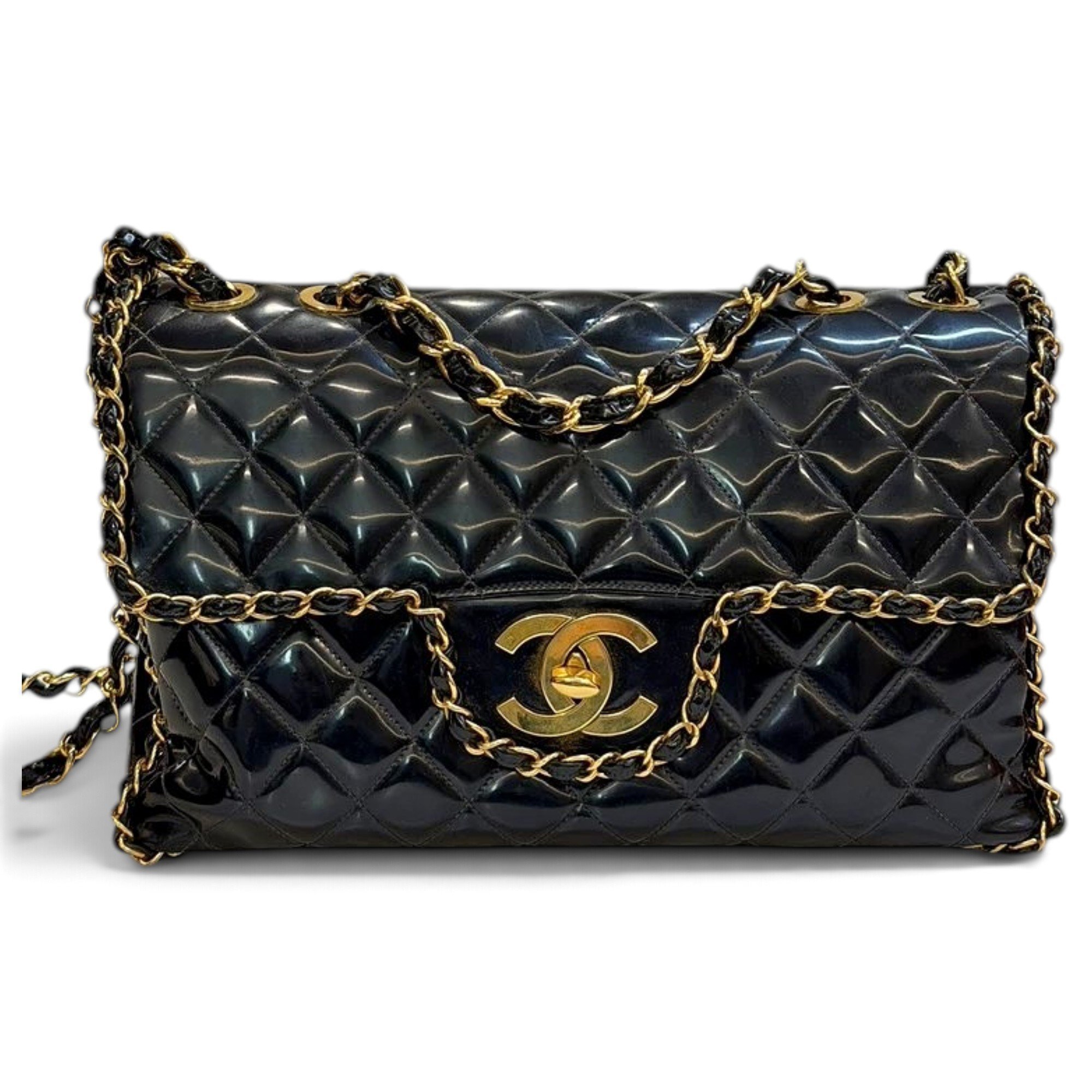 Chanel Patent leather handbag