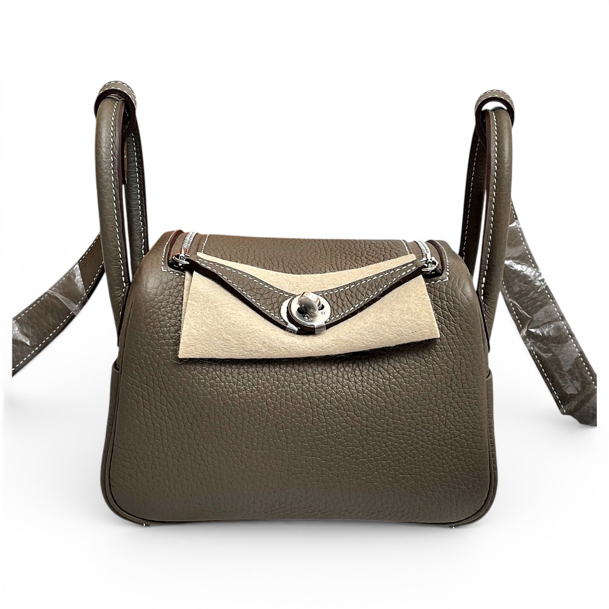 Lindy leather handbag