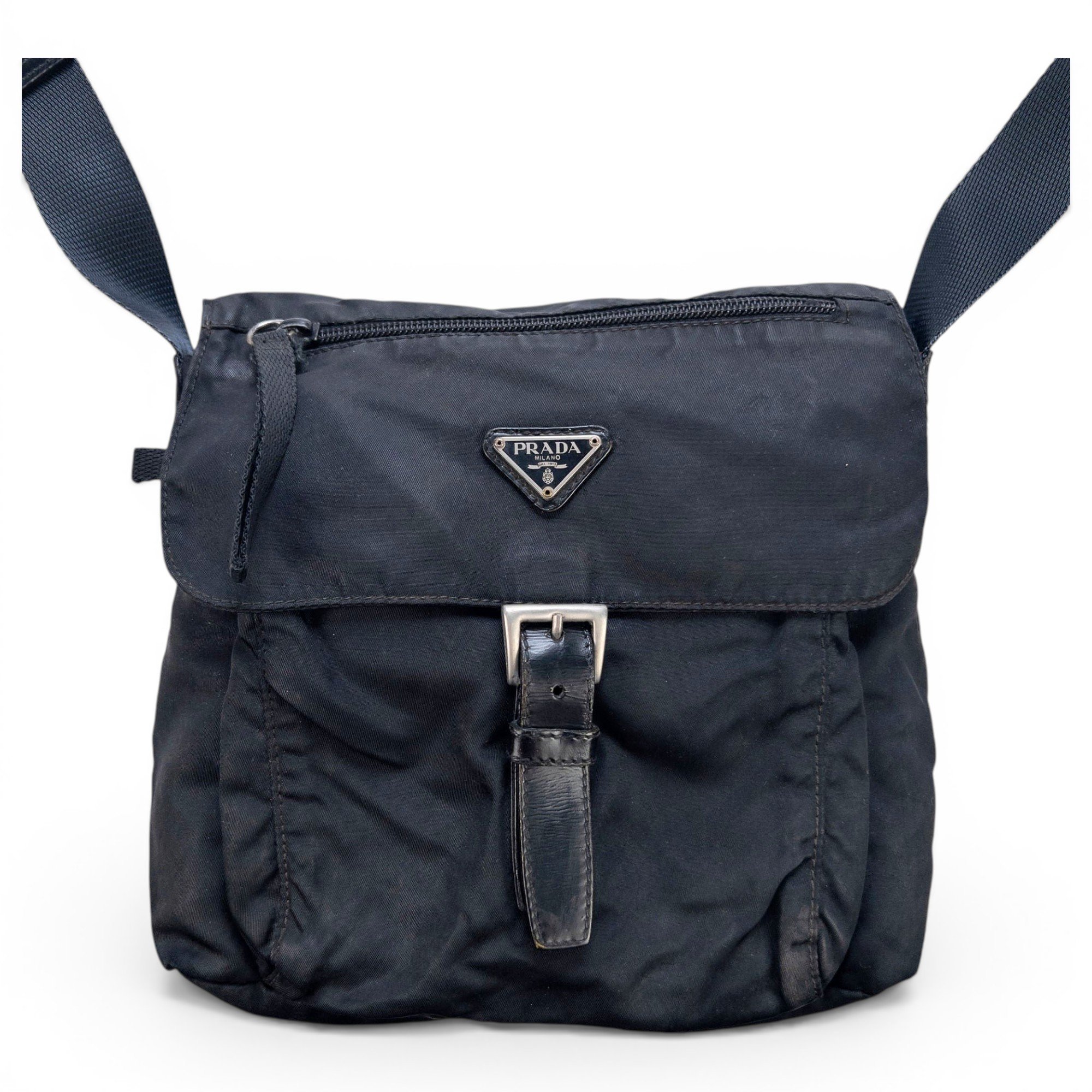 Leather crossbody bag