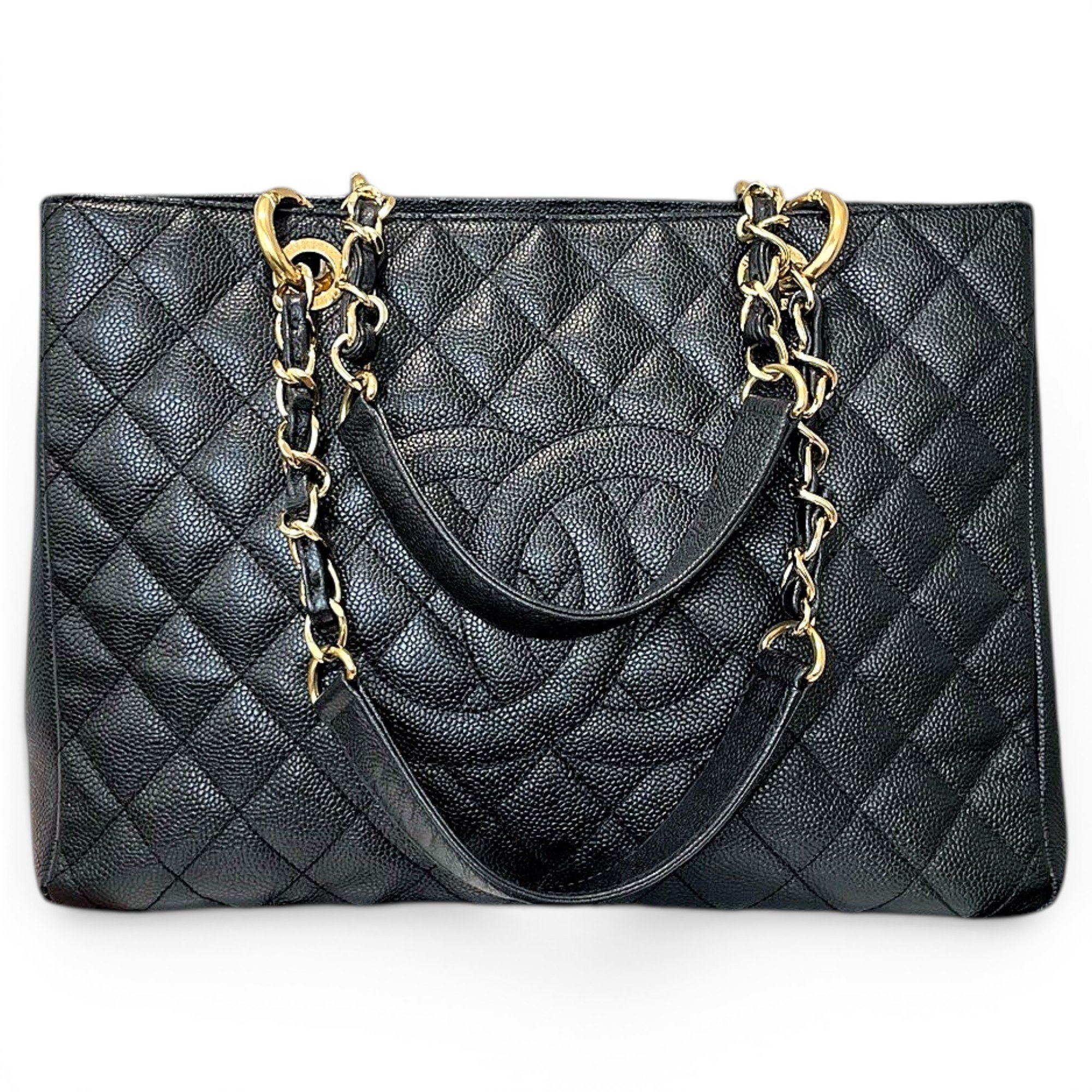 Grand shopping leather handbag