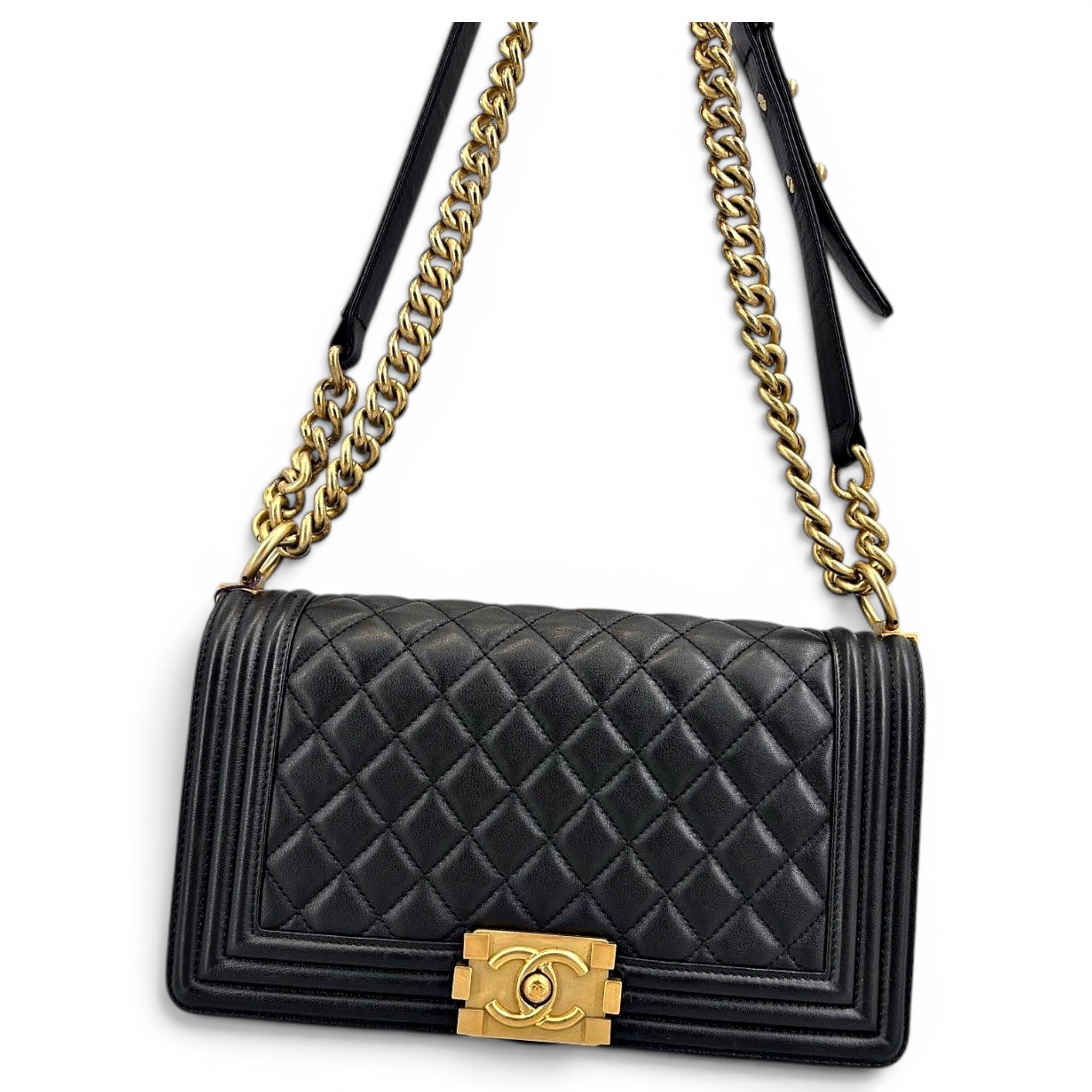 Boy leather handbag