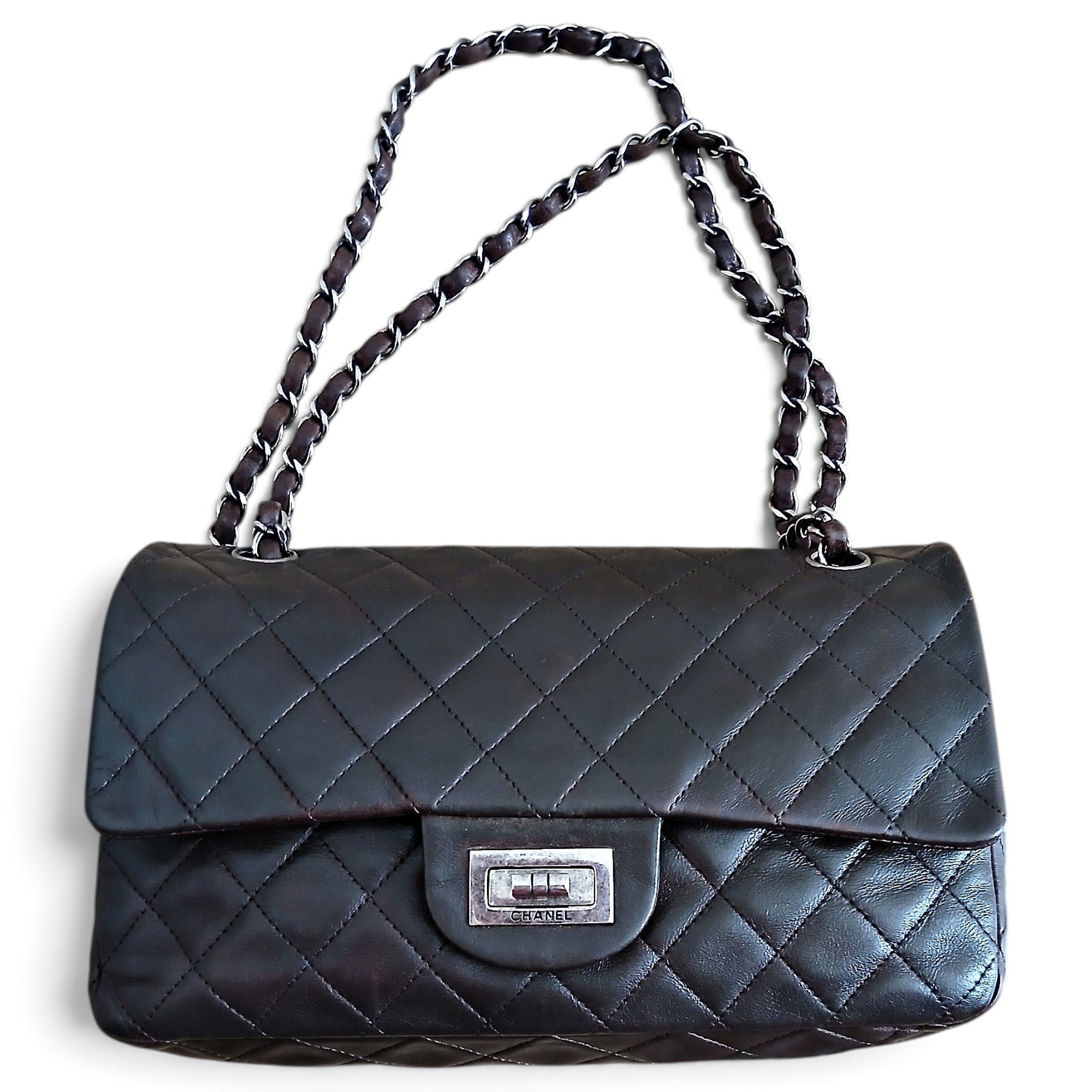 2.55 leather handbag
