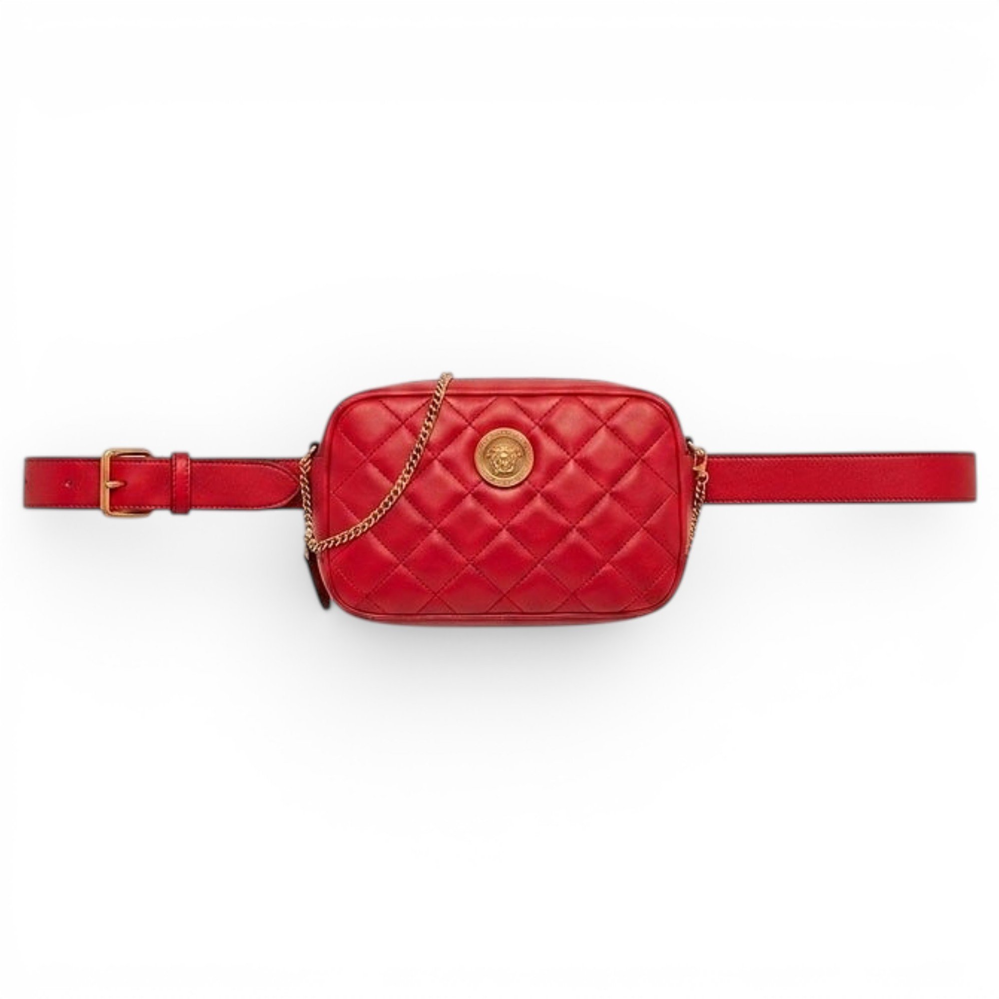 La Medusa leather crossbody bag