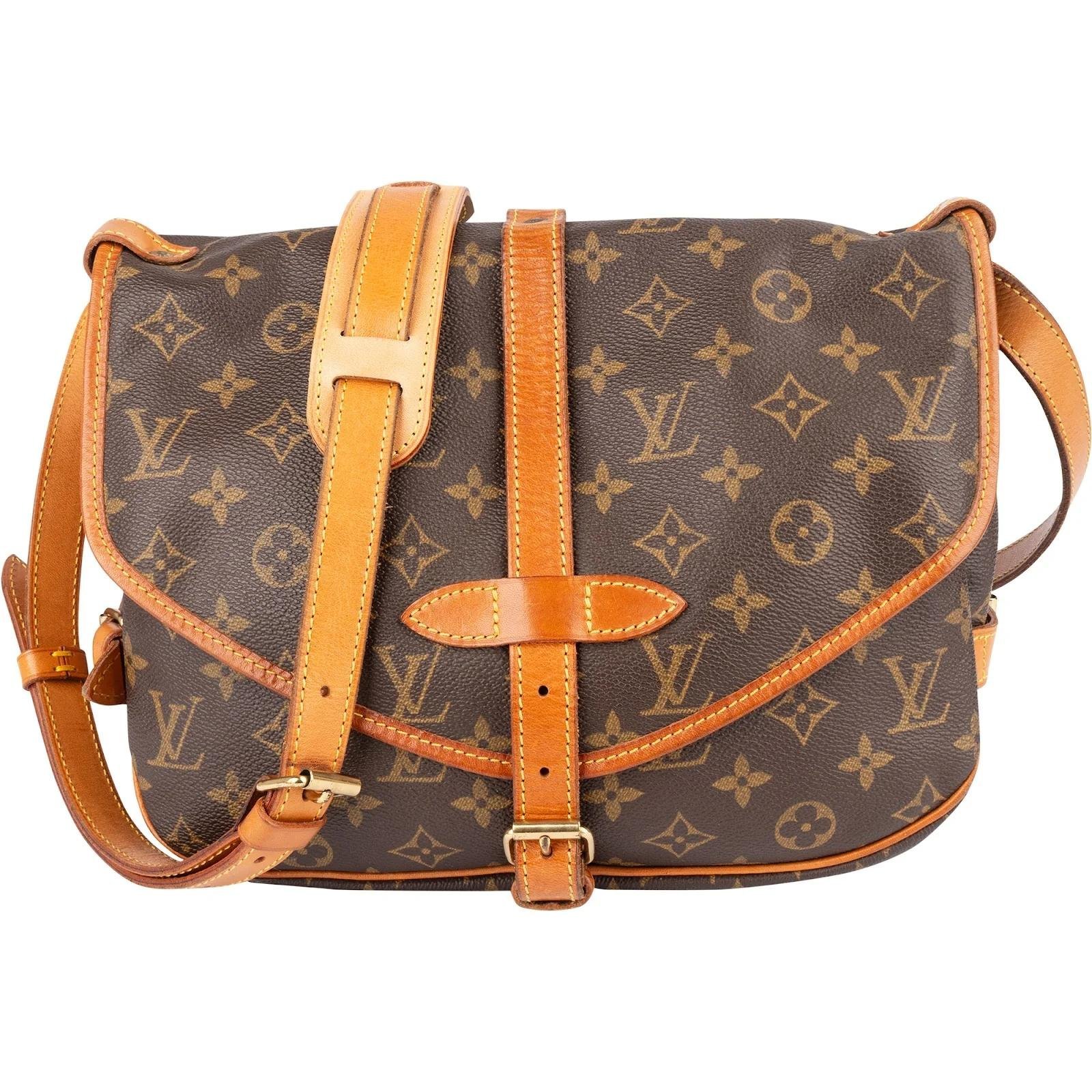 Saumur leather crossbody bag