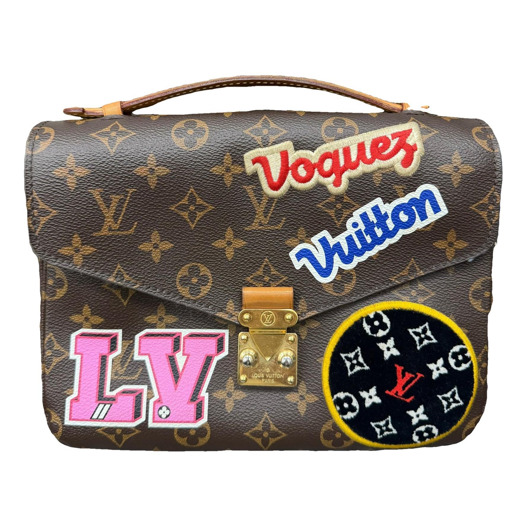 Metis leather handbag