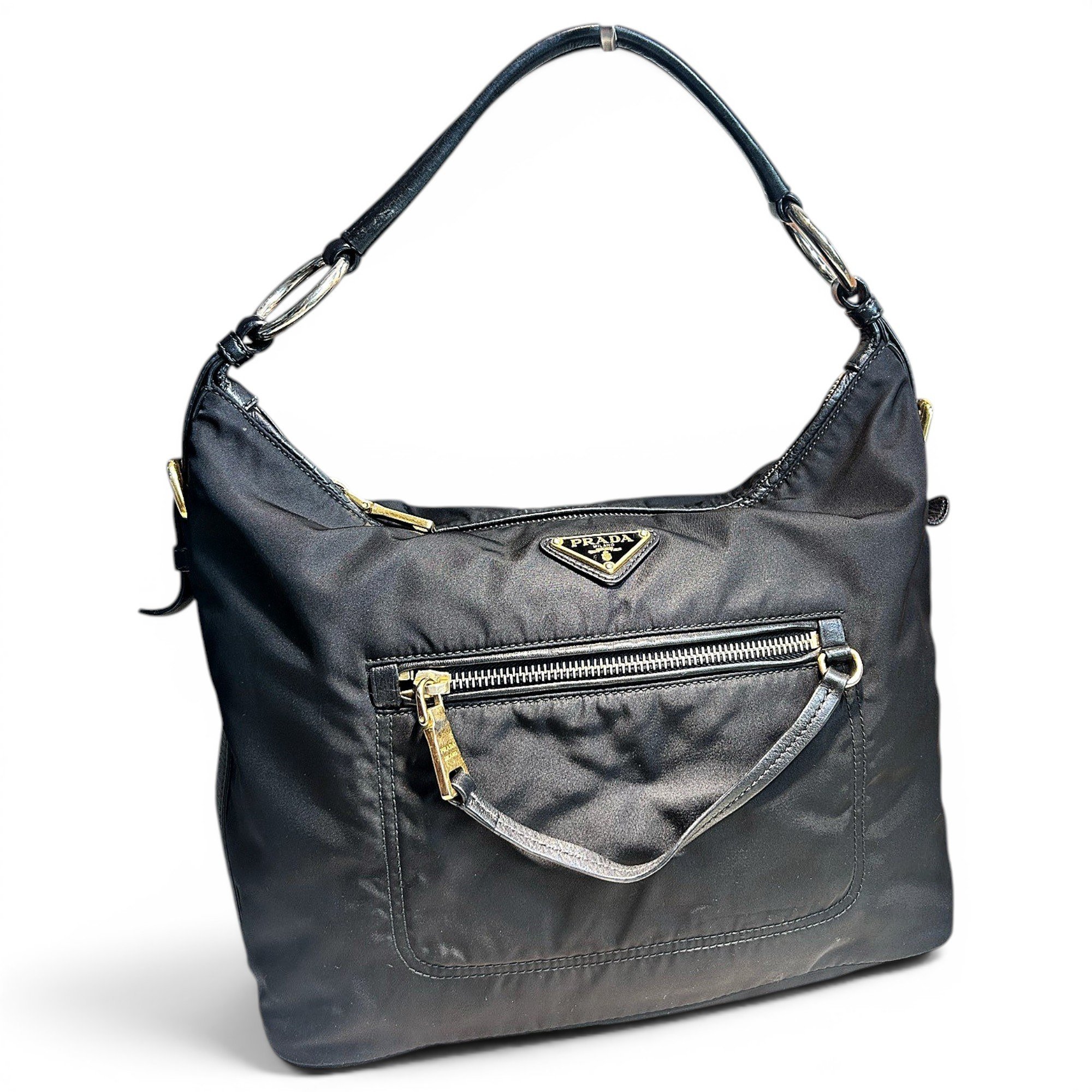 Leather handbag