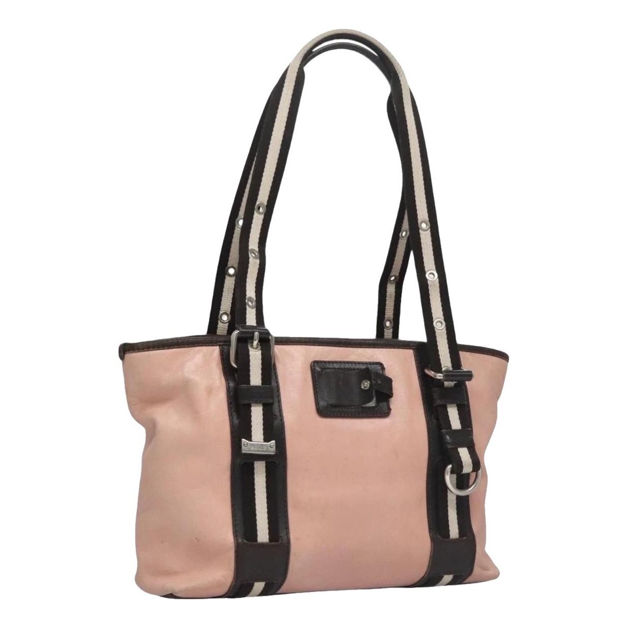 Leather tote