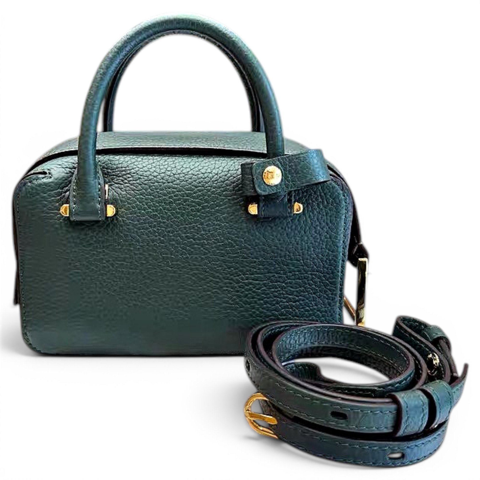 Cool Box leather handbag