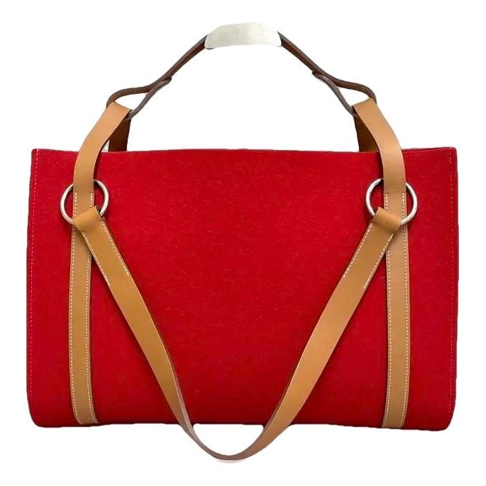 Hermes Acapulco Handbag Natural