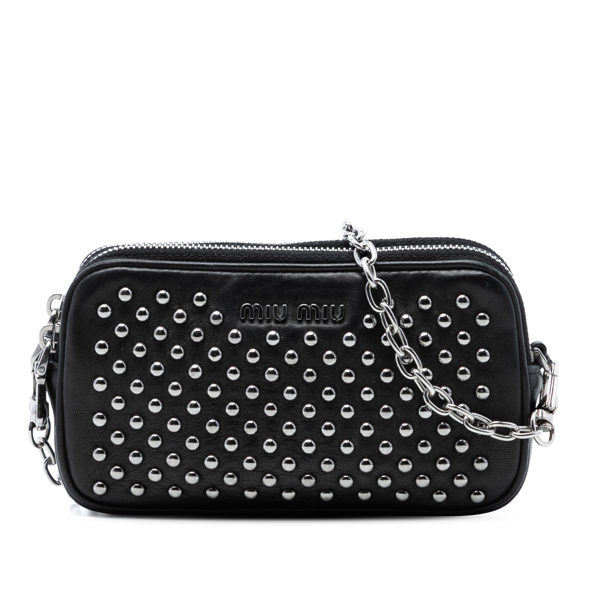 Leather crossbody bag