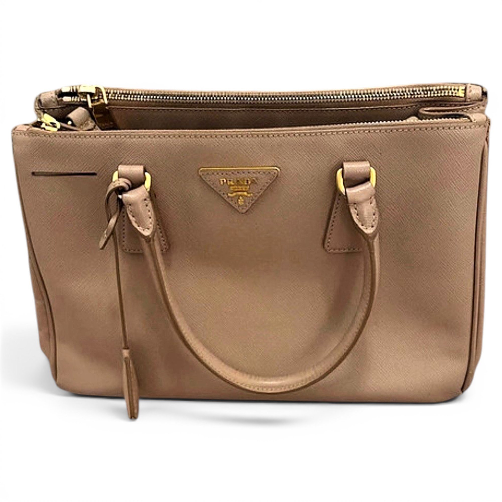 Galleria leather handbag