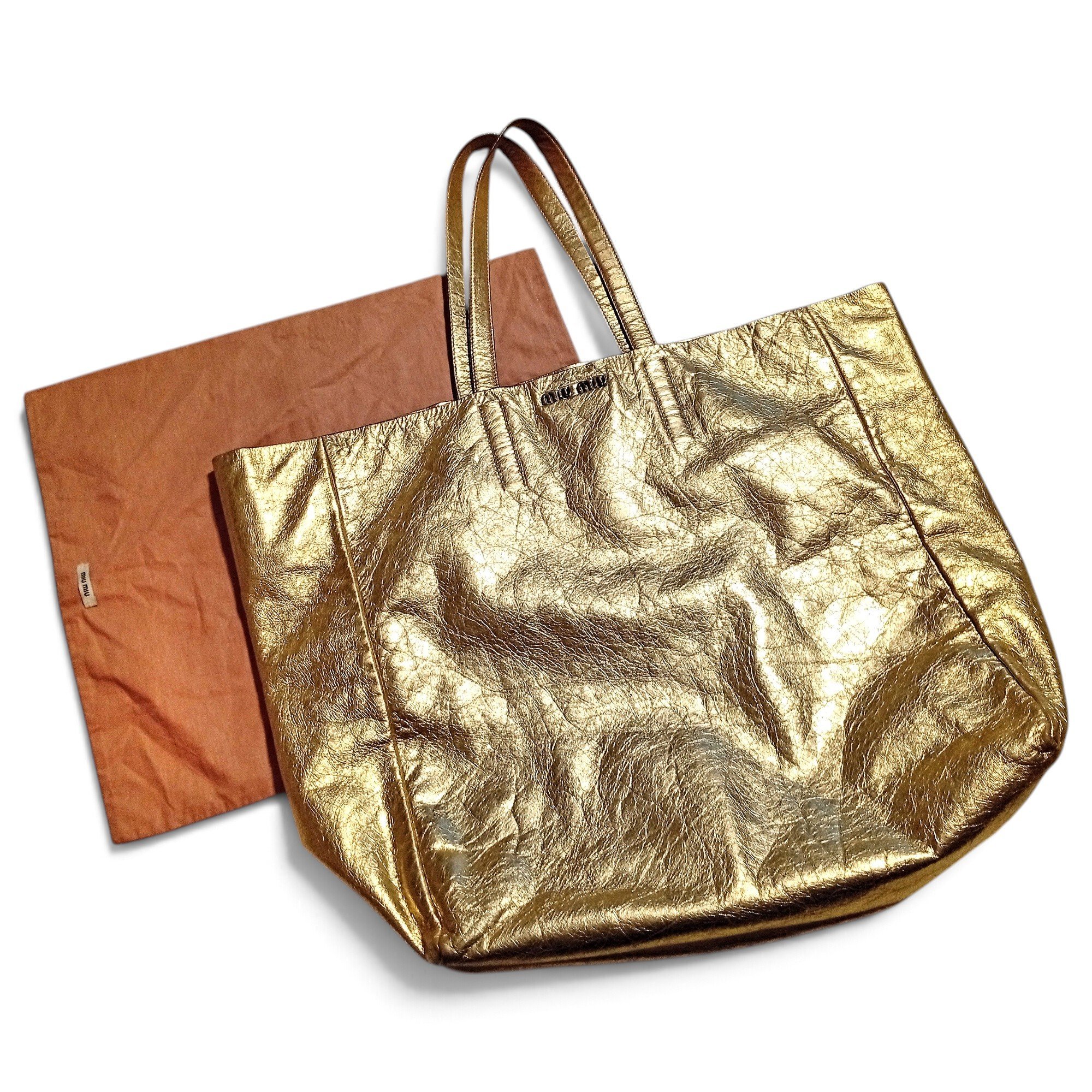 Miu Miu Leather tote