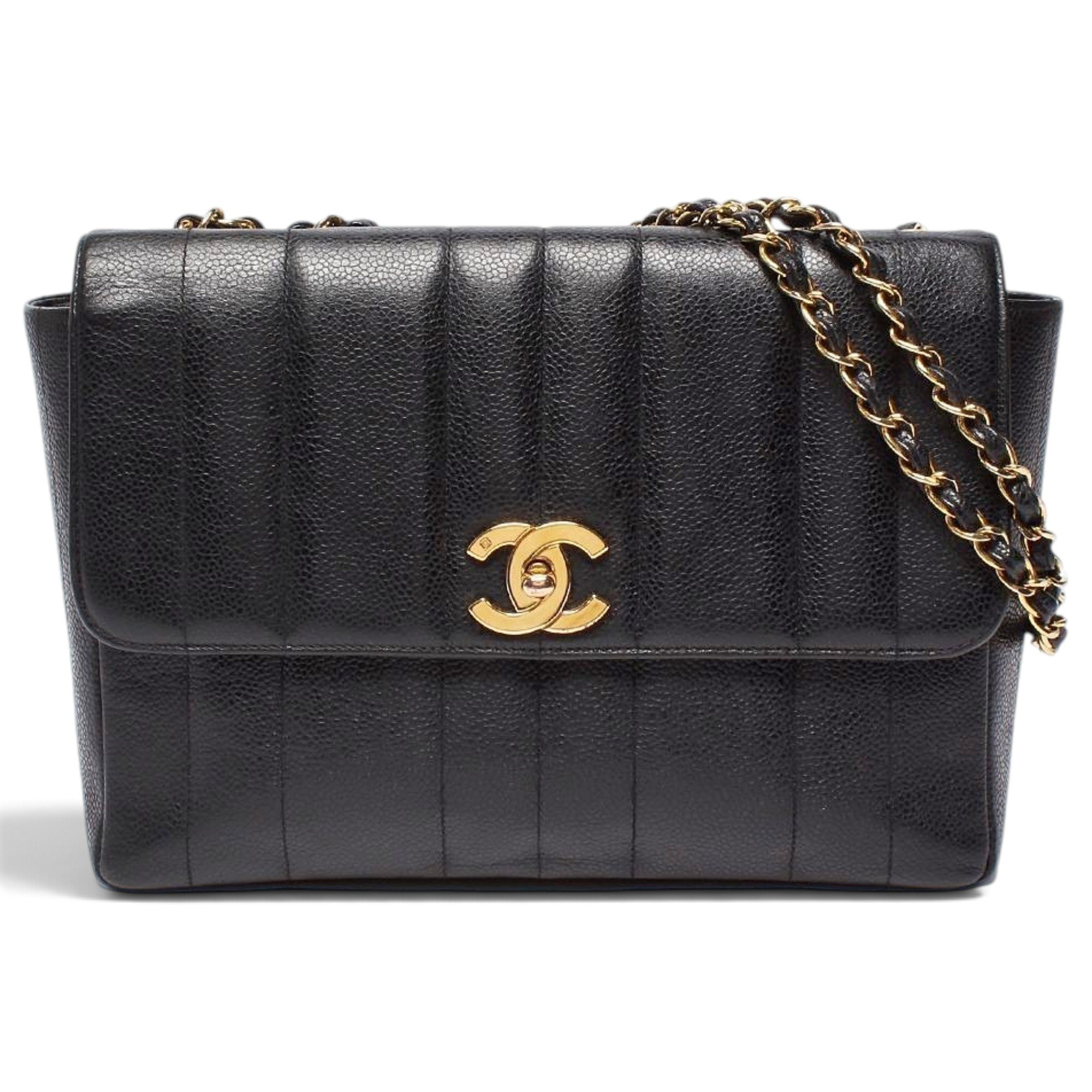 Mademoiselle leather handbag