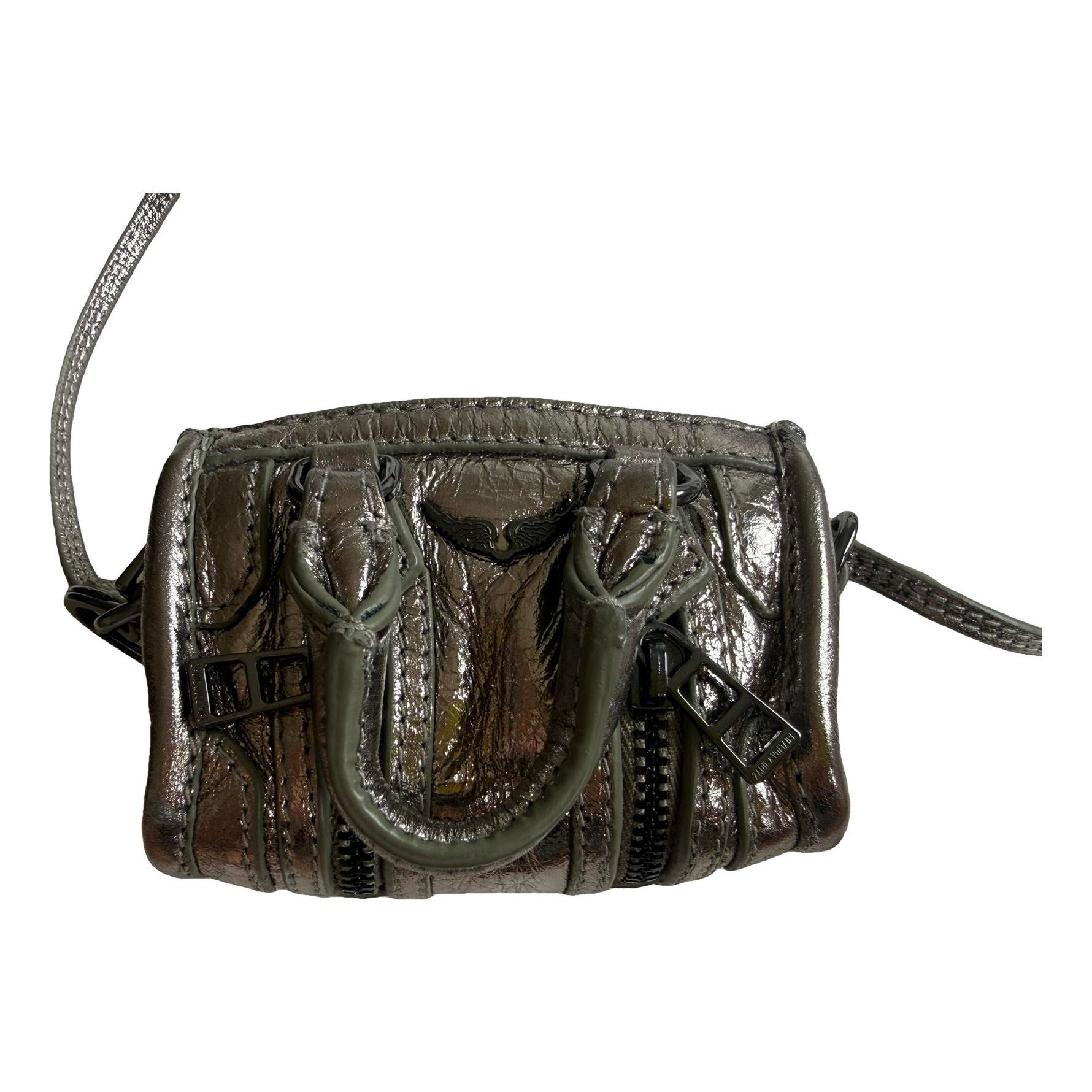 Leather crossbody bag