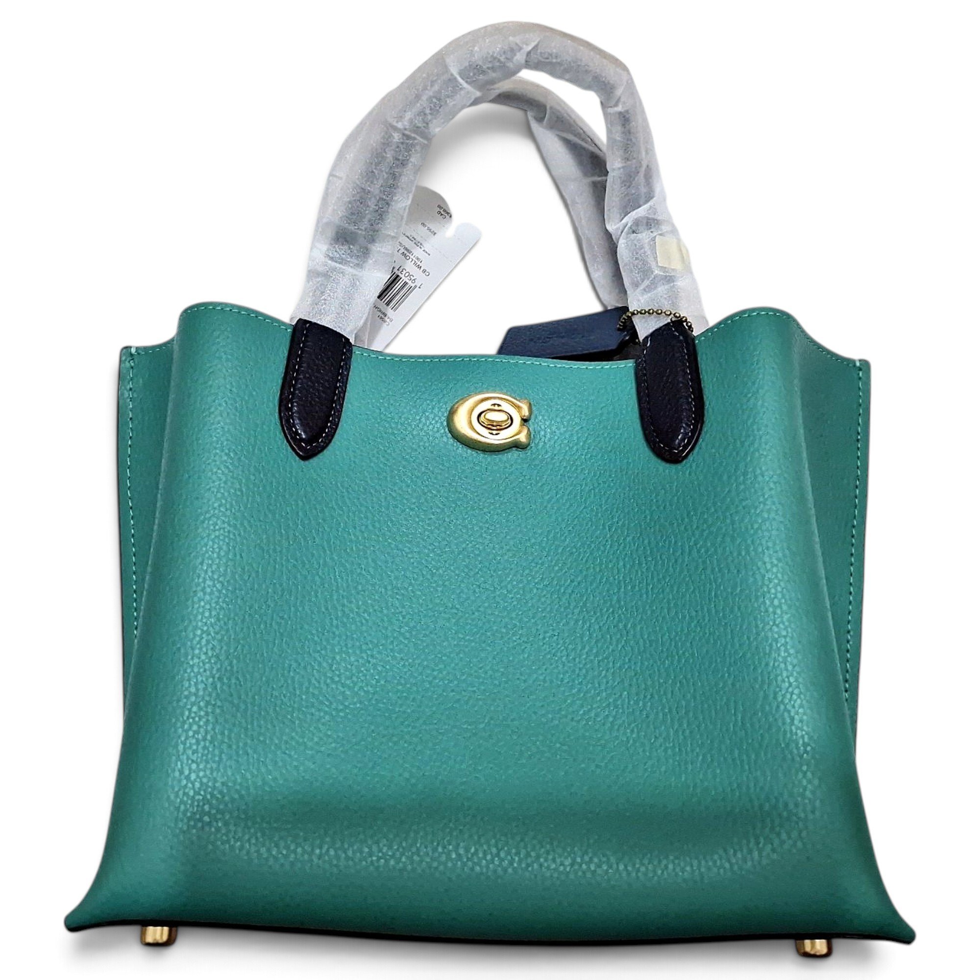 Leather tote
