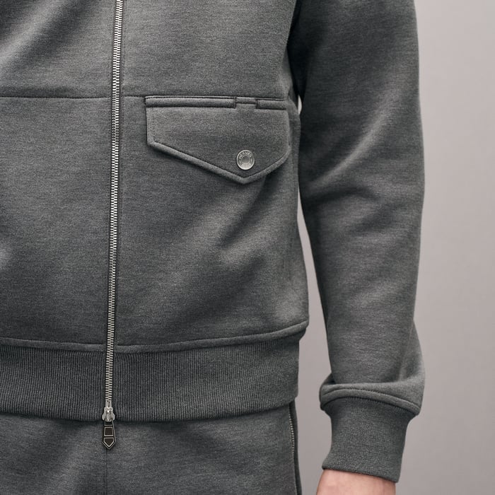 Gris Moyen "Edition Nomade" Hooded Sweater