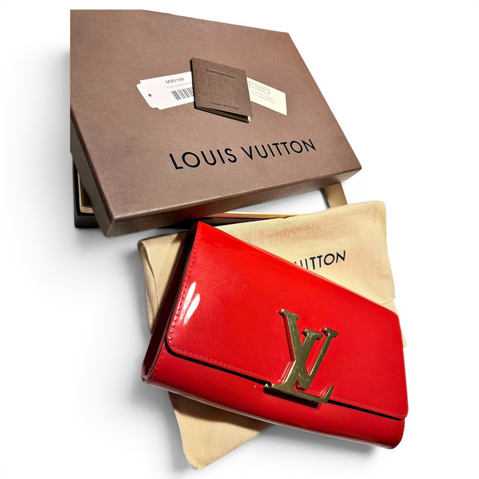 Patent leather handbag