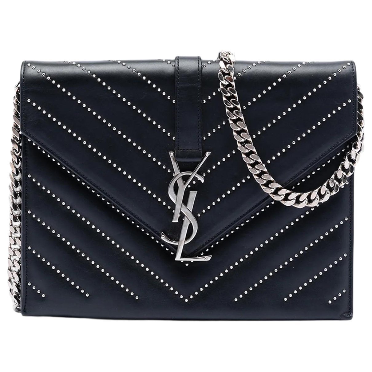 Envelope leather crossbody bag