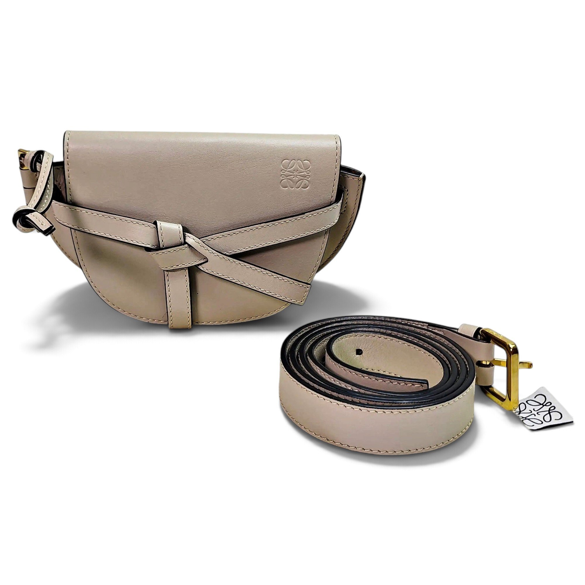 Gate leather handbag