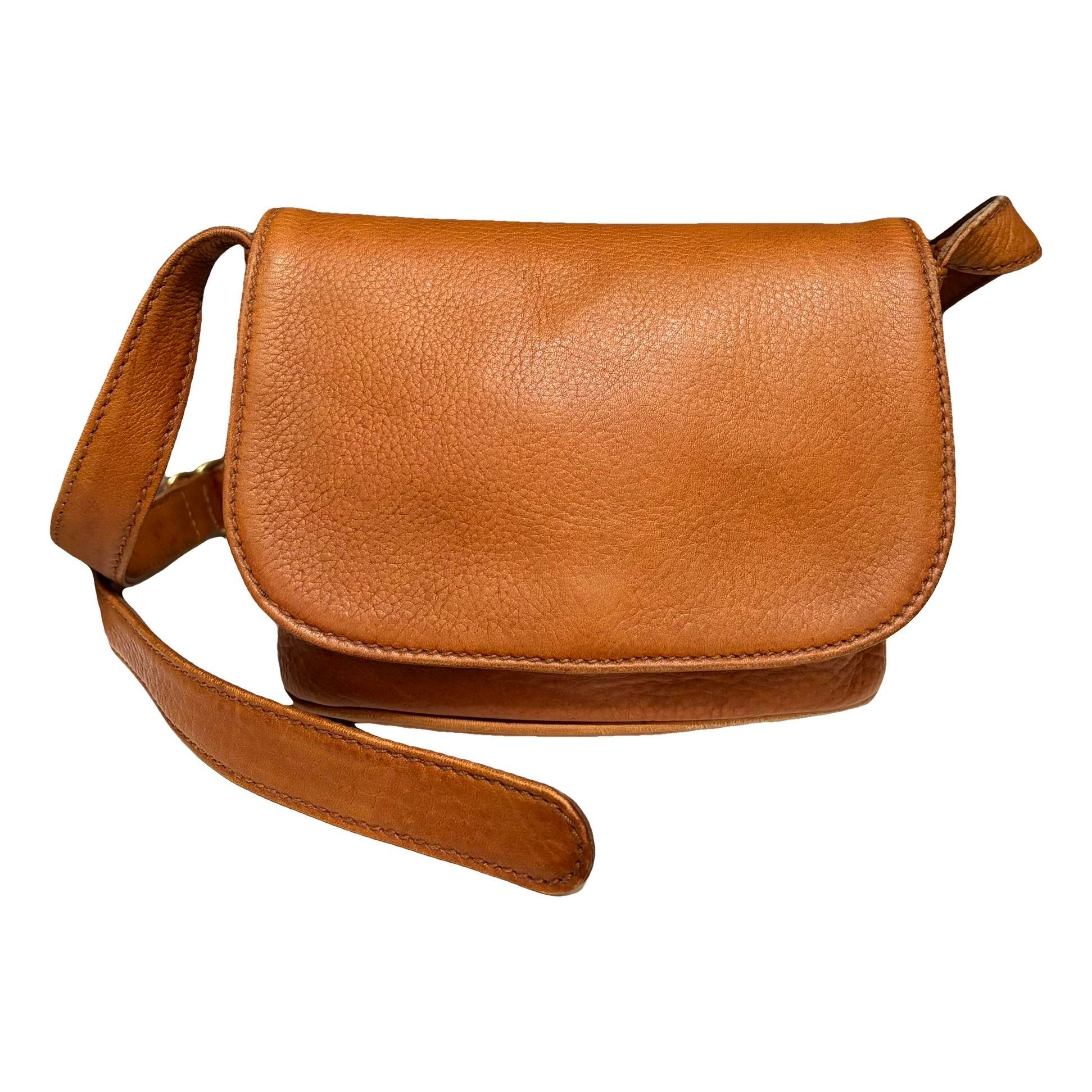 Leather crossbody bag