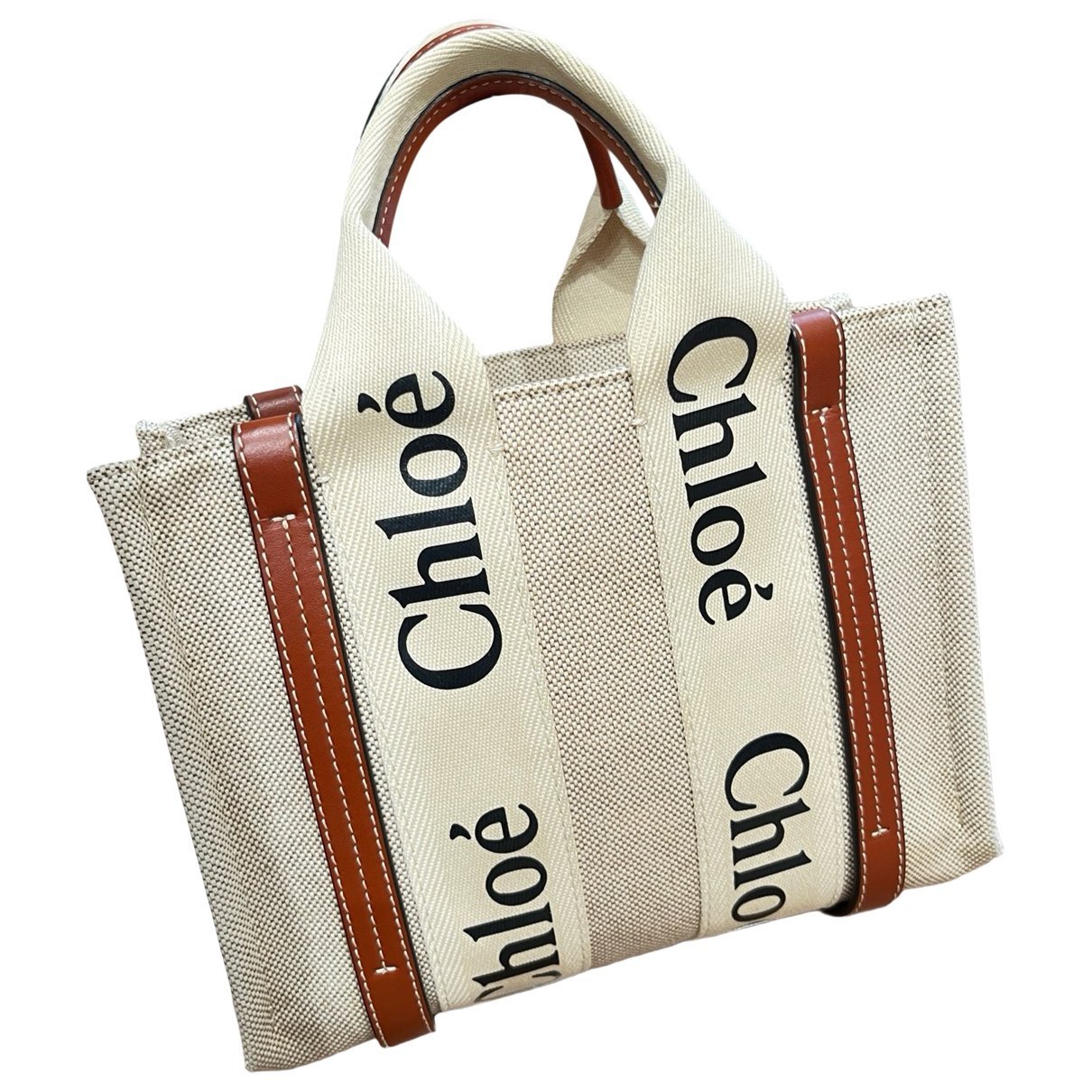 Woody cloth tote
