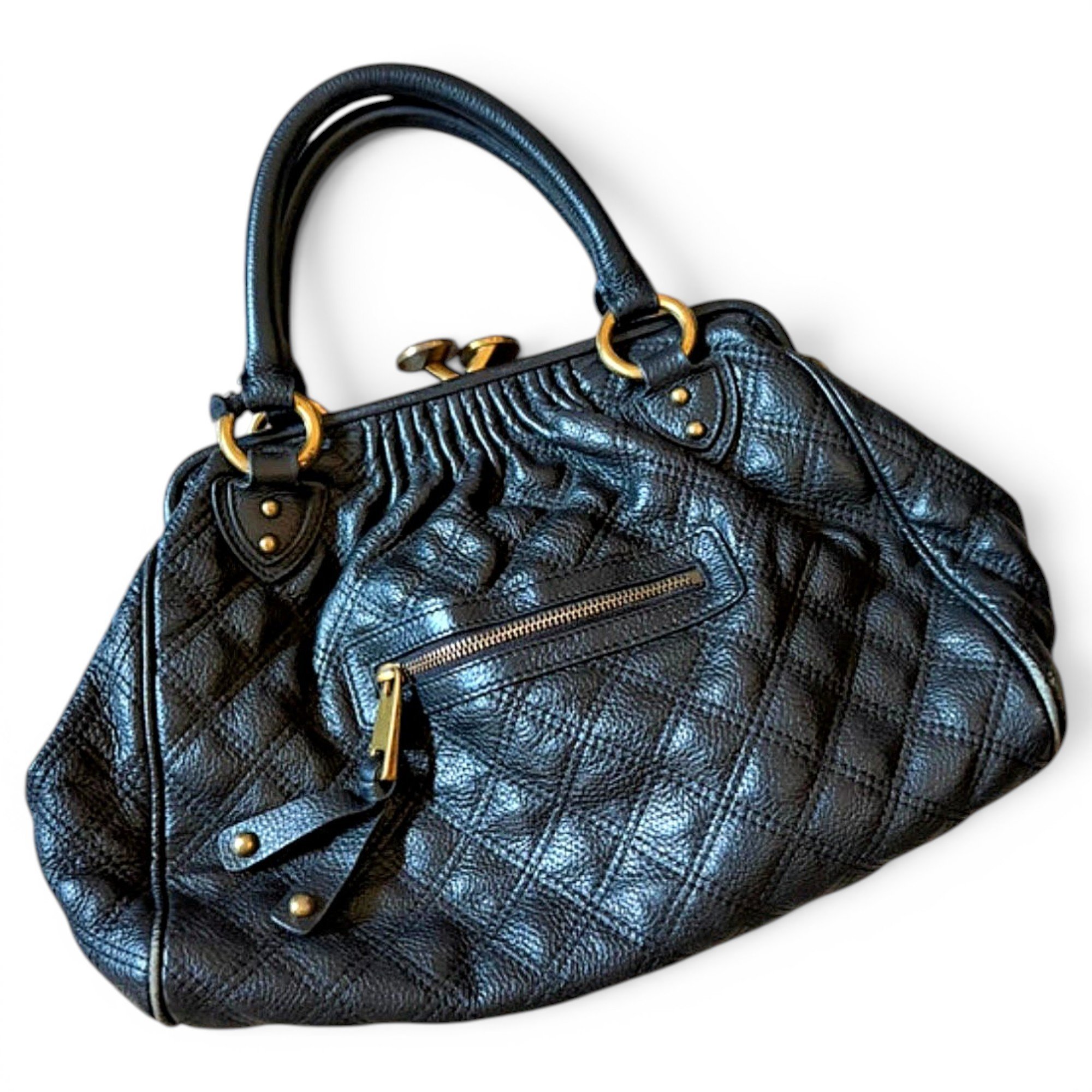 Stam leather handbag