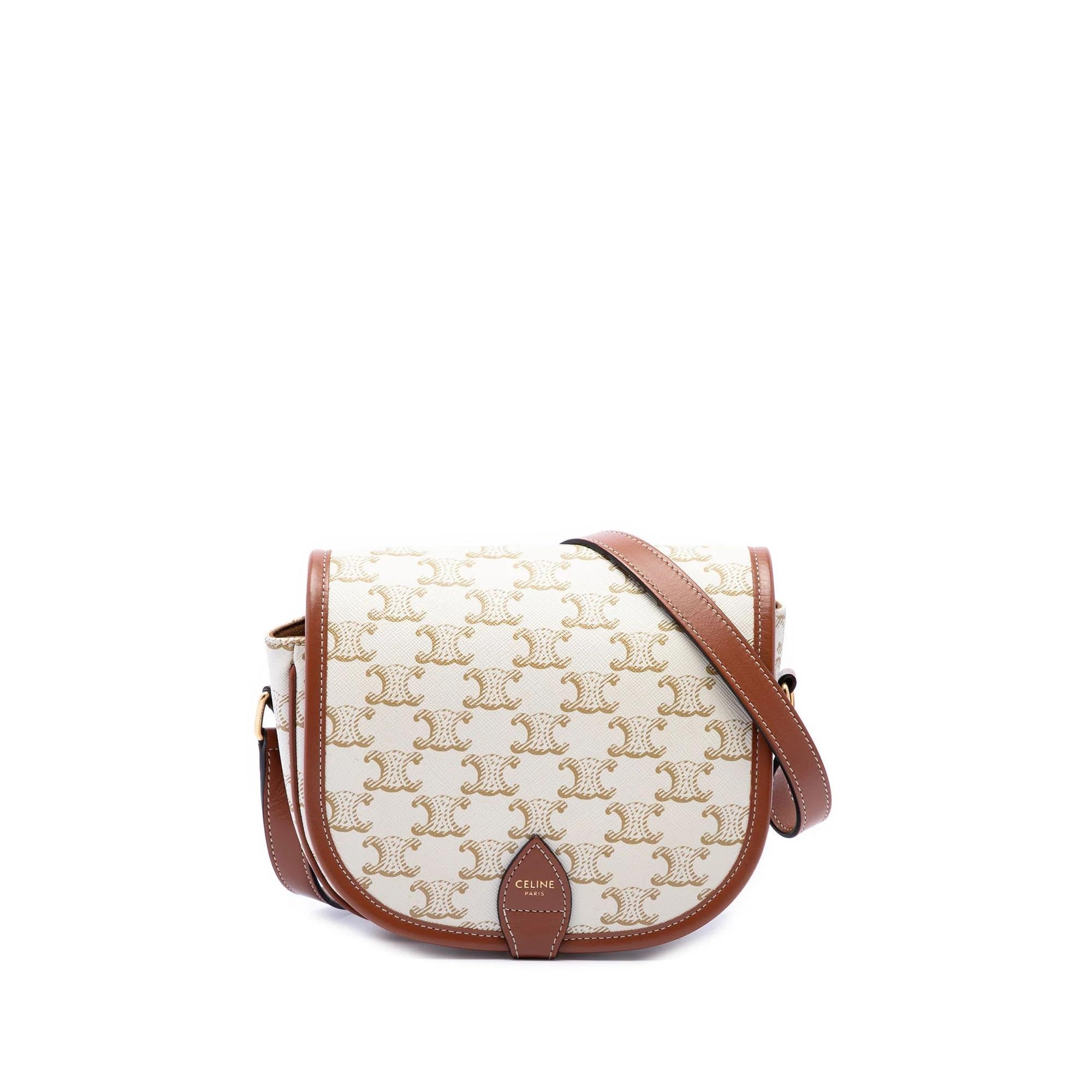 Triomphe cloth handbag
