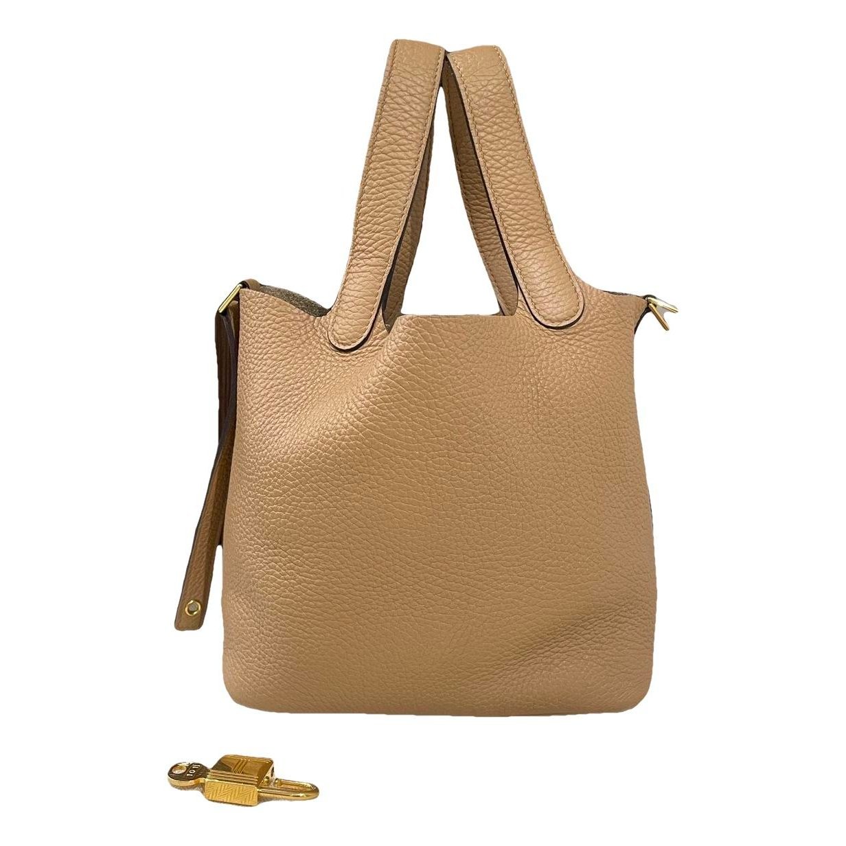 Picotin leather handbag