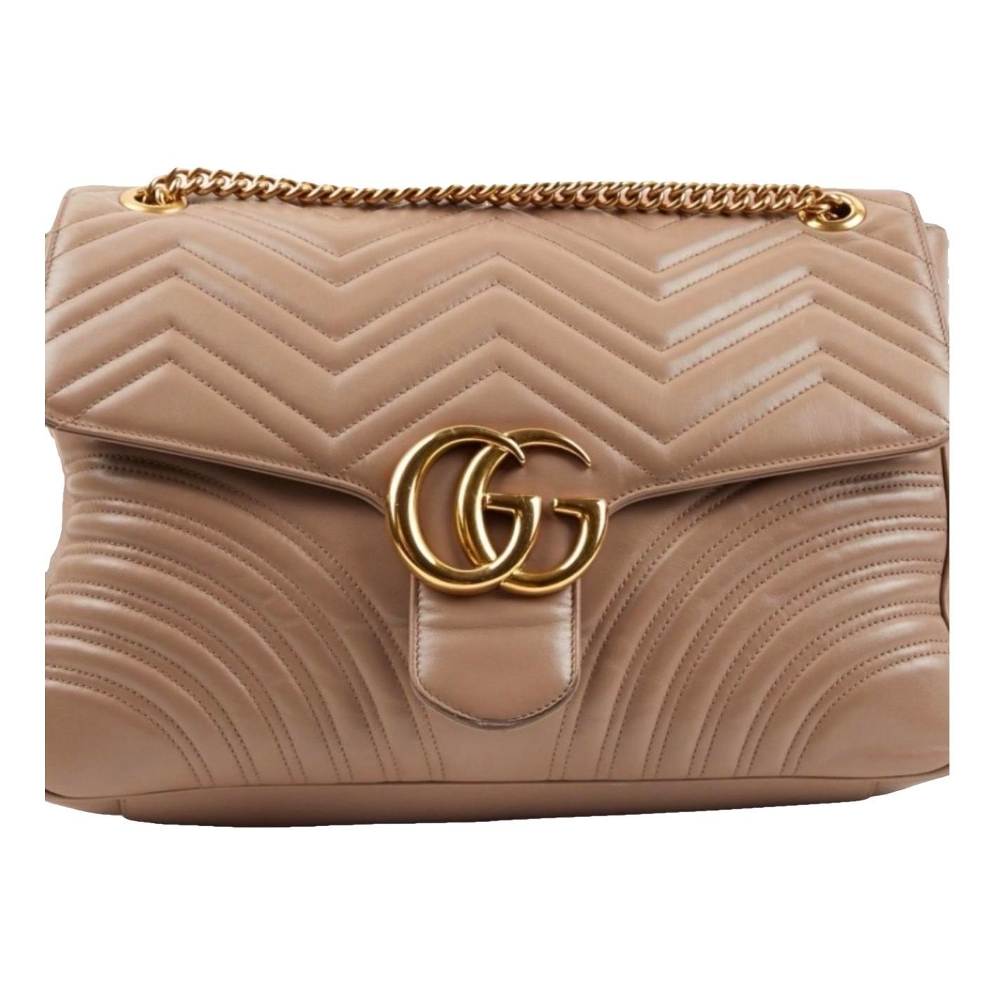 GG Marmont Chain leather crossbody bag