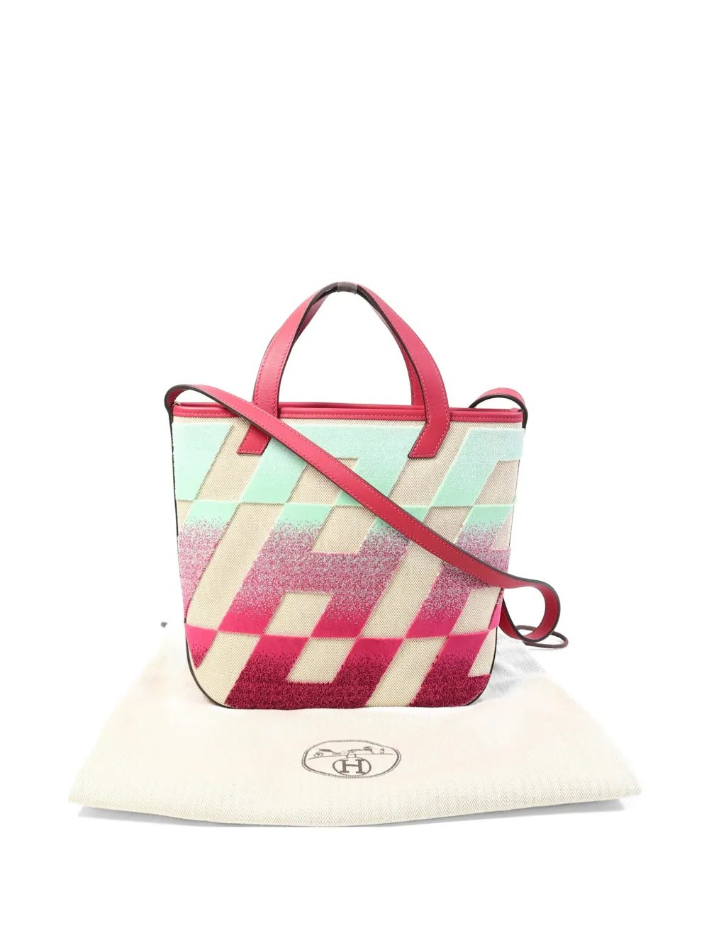 Cabas H En Biais 27 tote bag