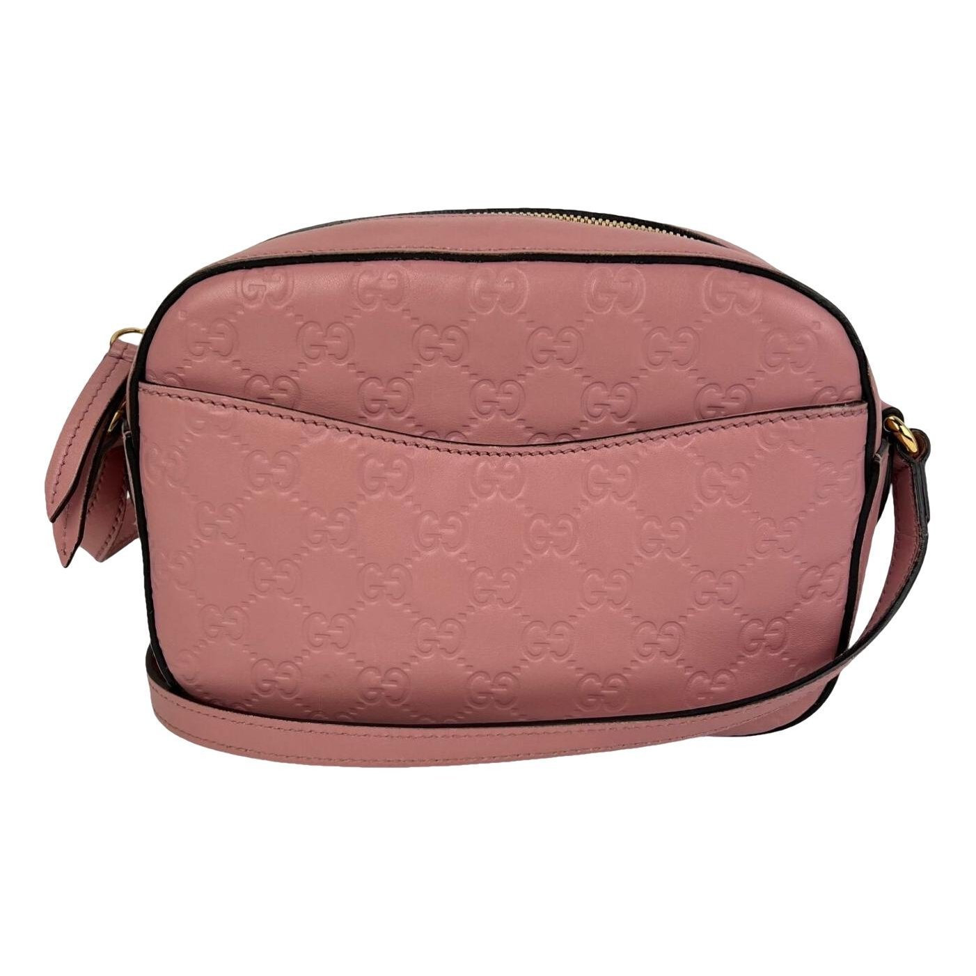 Leather crossbody bag