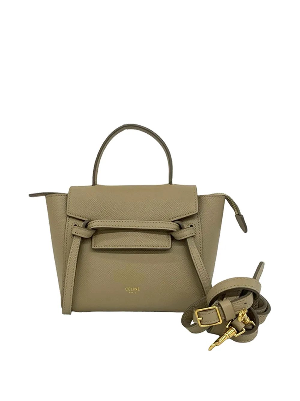 2020 Pico Grained Calfskin Belt Bag satchel