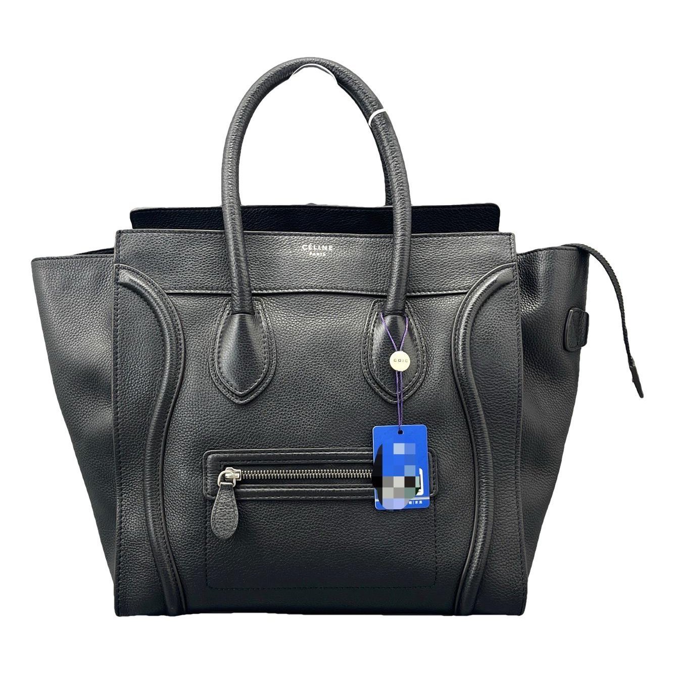 Luggage leather handbag