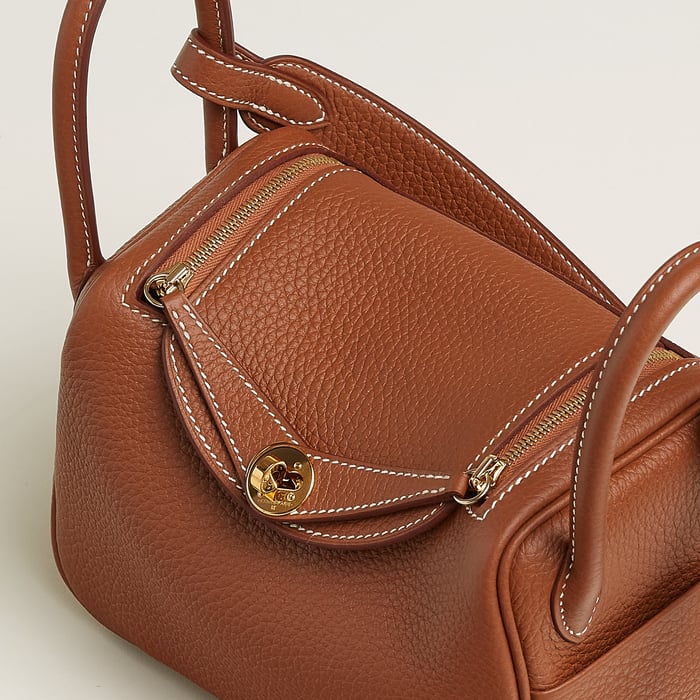 Gold Lindy II Mini Bag