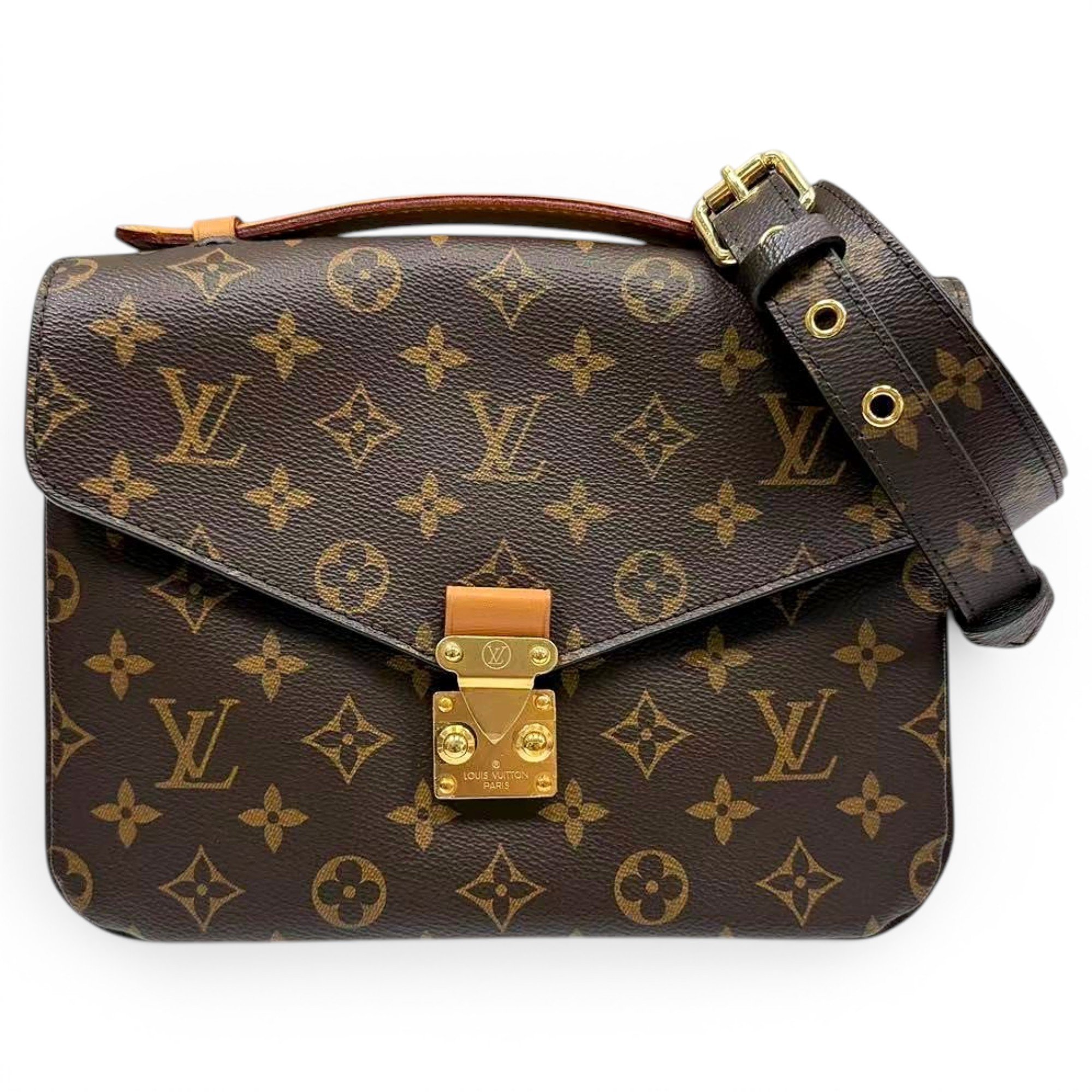 Metis leather crossbody bag