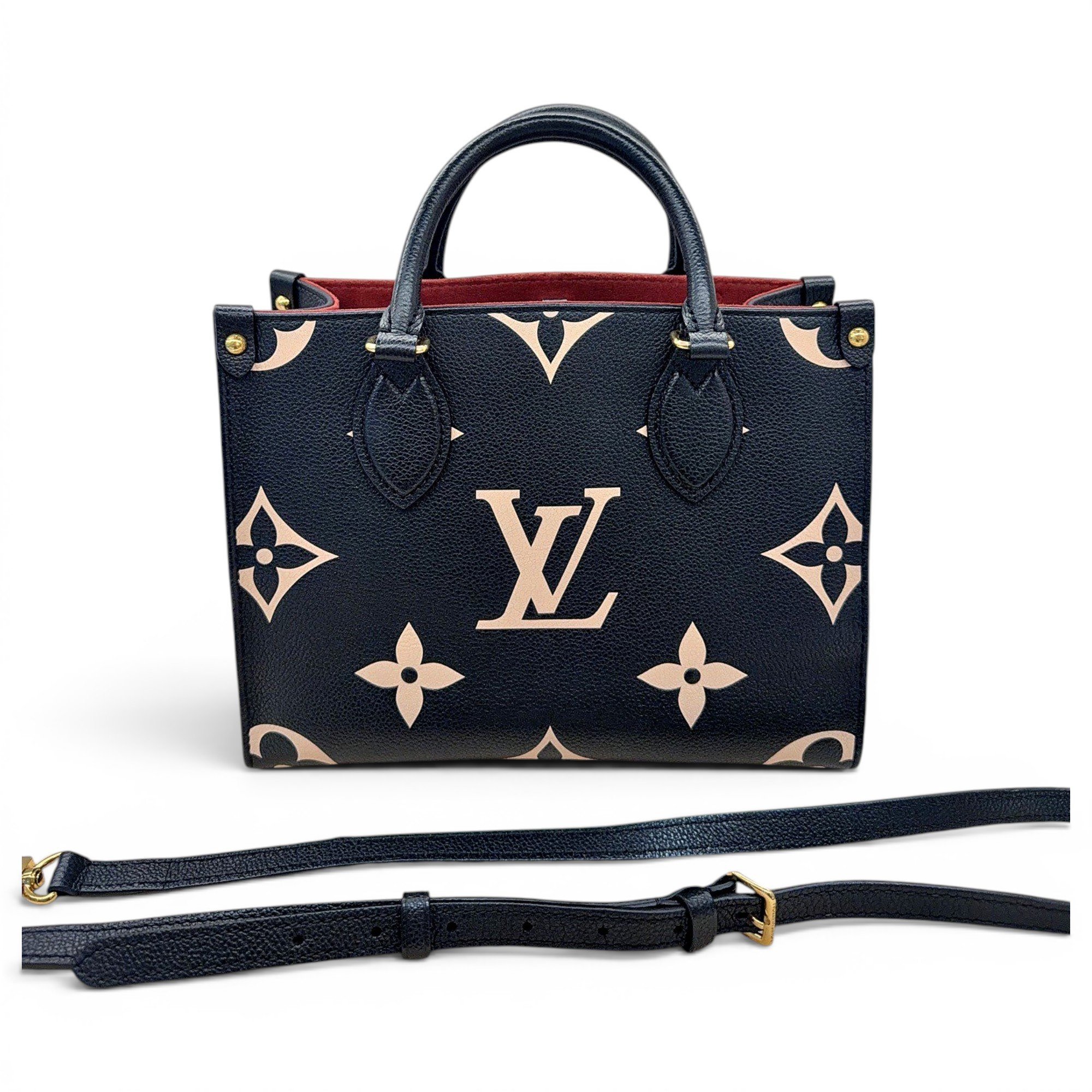 Onthego leather handbag