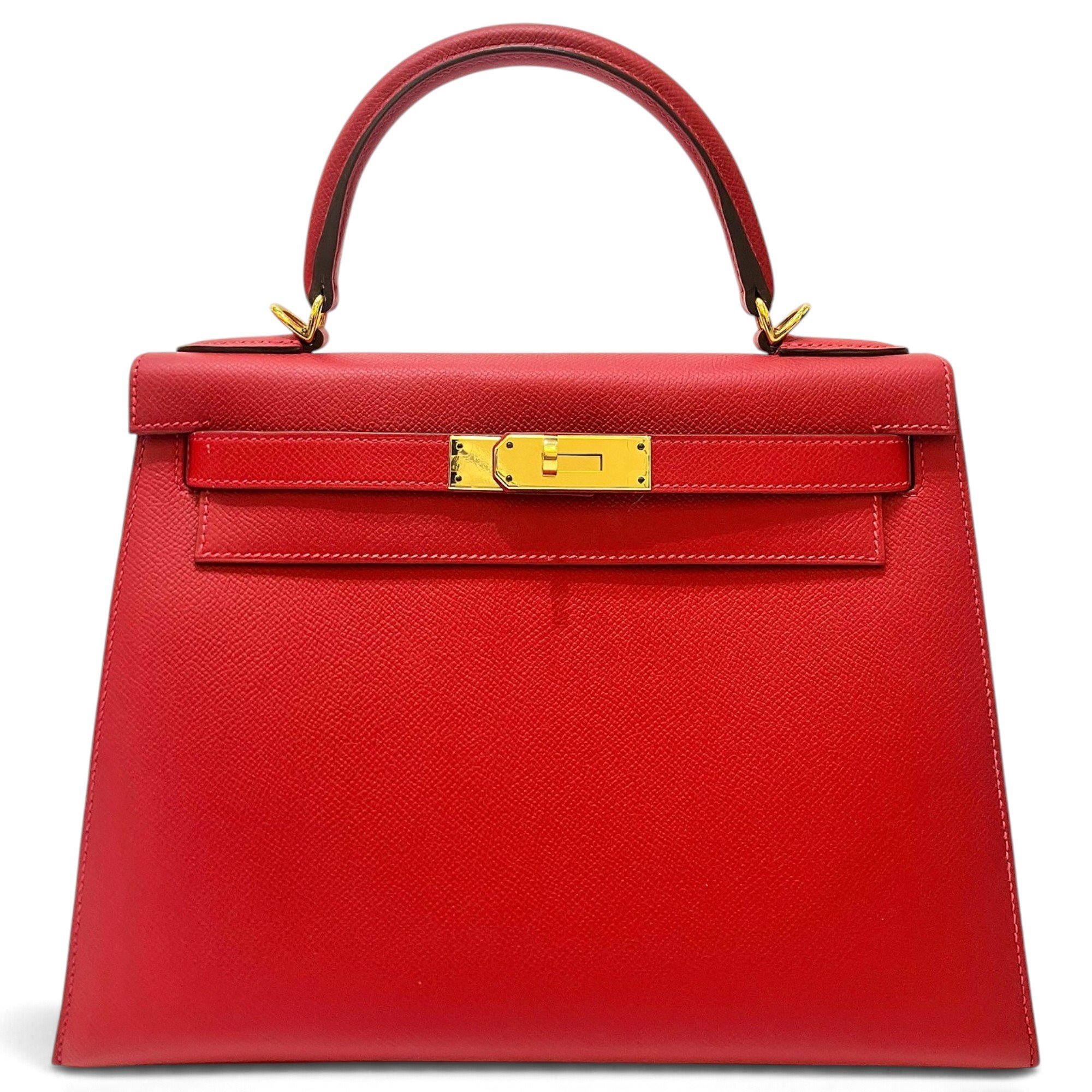 Kelly 28 leather handbag