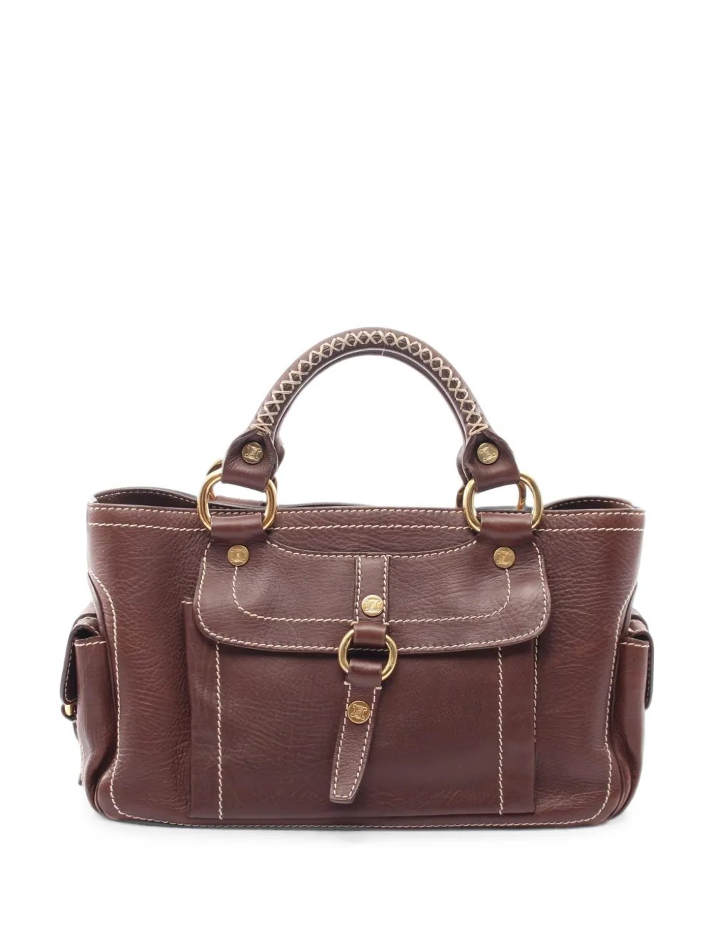 2000s Boogie leather tote bag