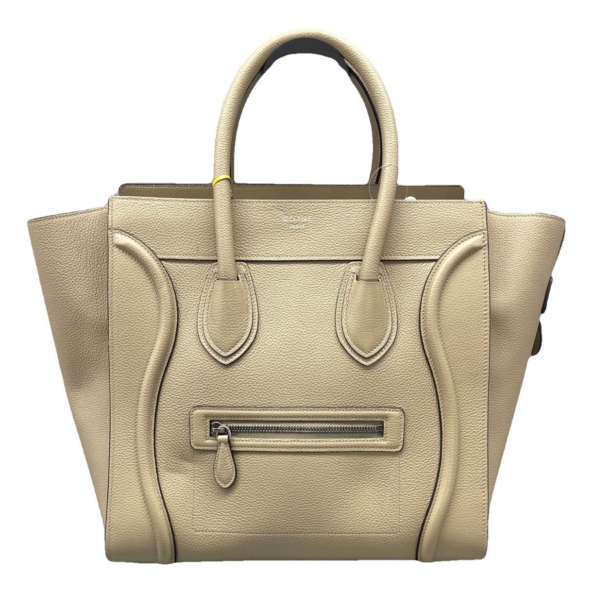 Luggage leather handbag