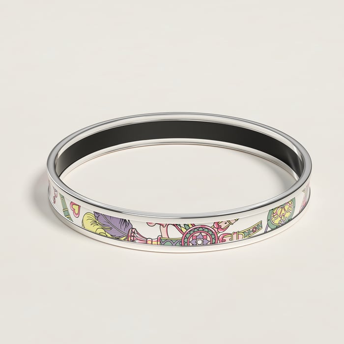 Jasmin Harnais De Coeur Bangle