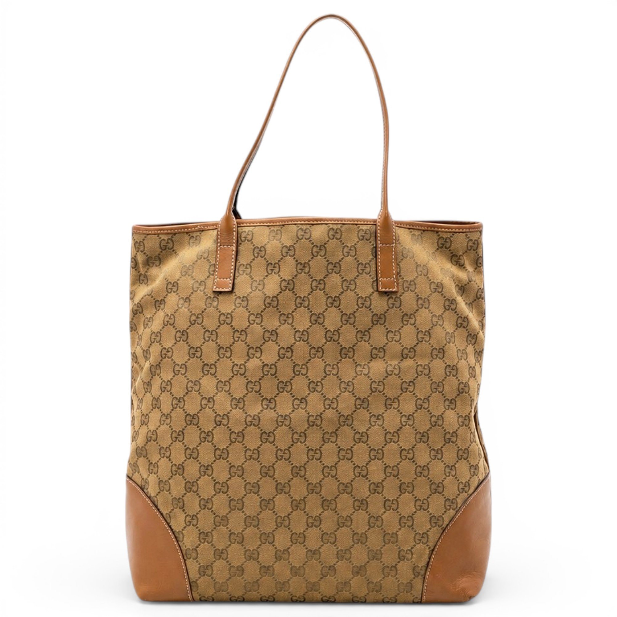Leather tote