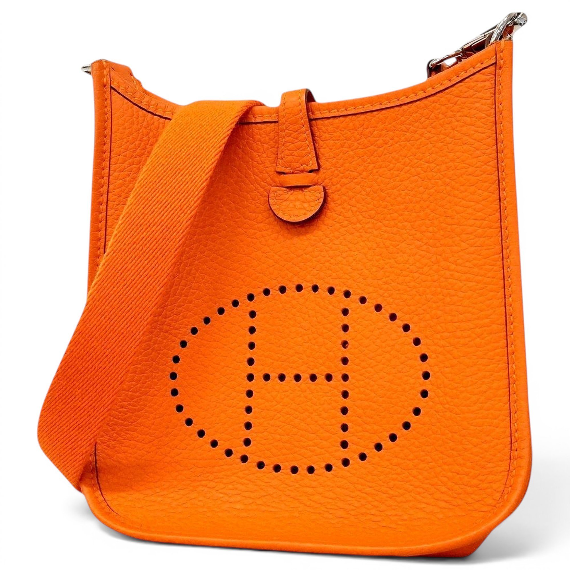 Evelyne leather handbag