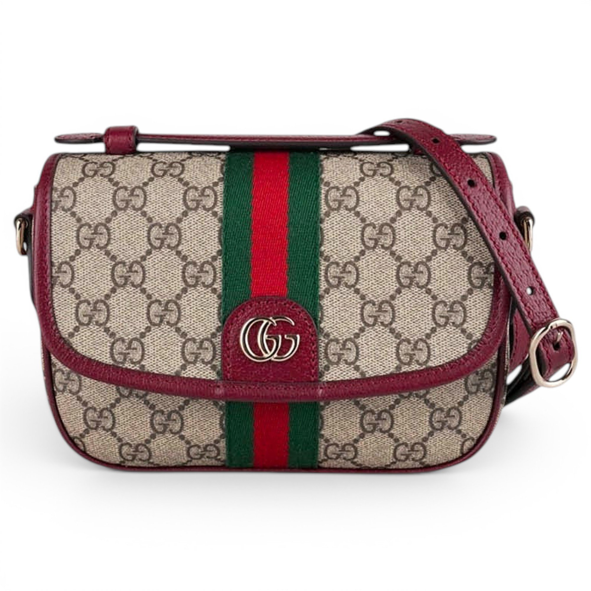 Ophidia Flap Top Handle cloth crossbody bag