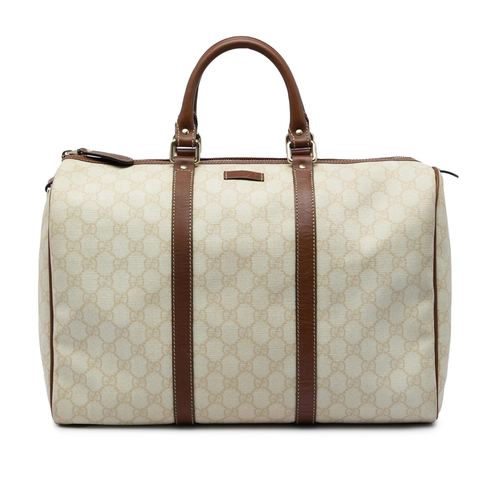 Boston leather handbag