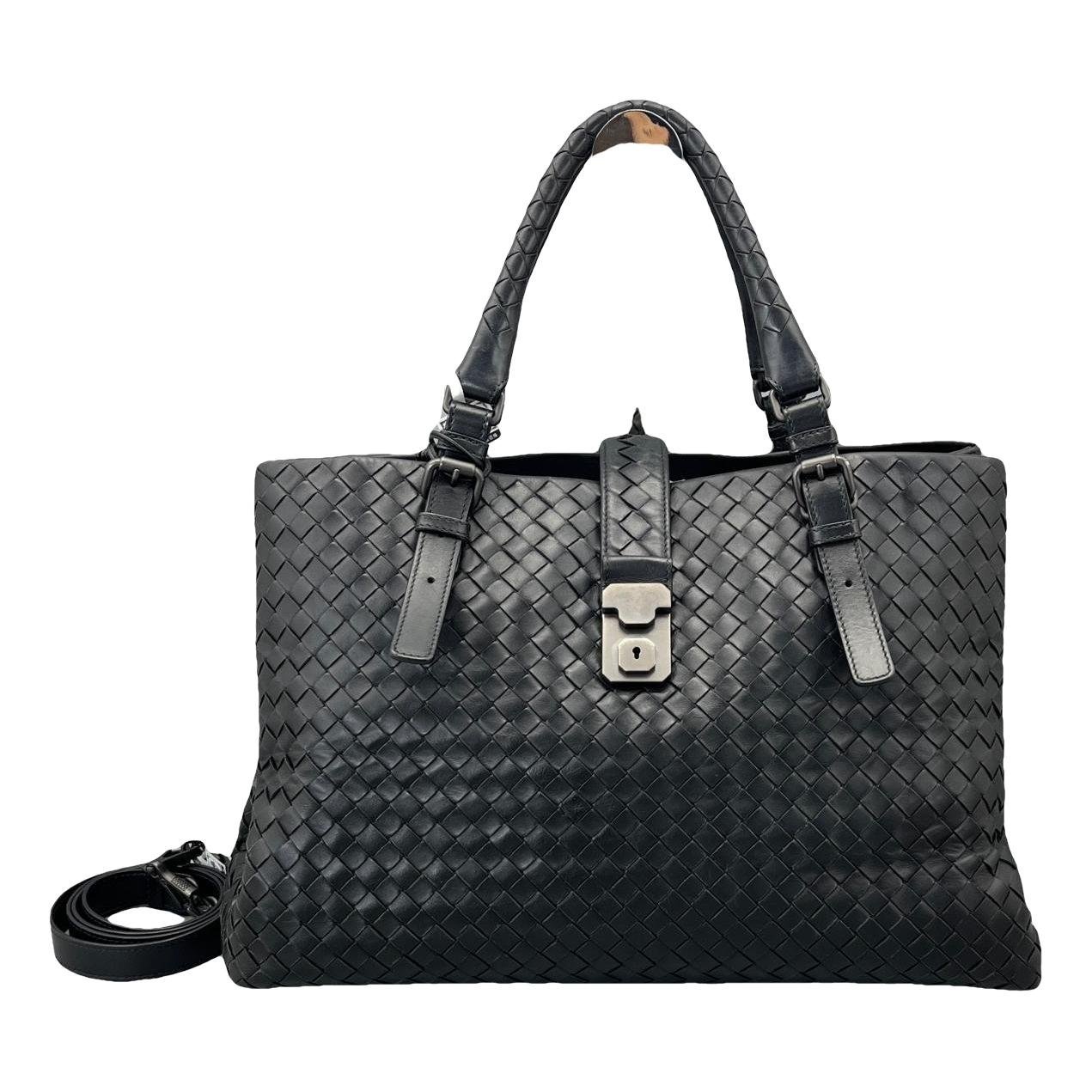 Roma leather handbag