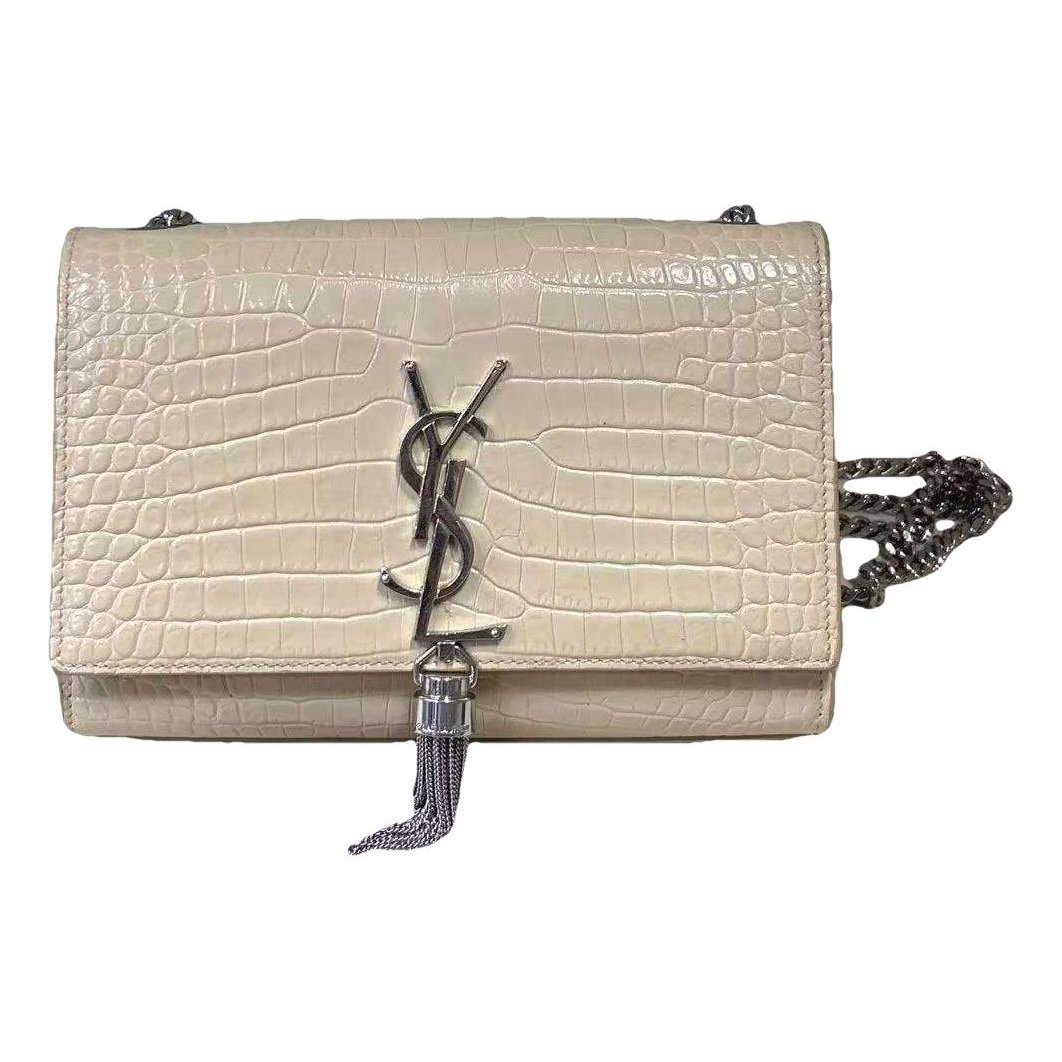 Pompom Kate leather crossbody bag