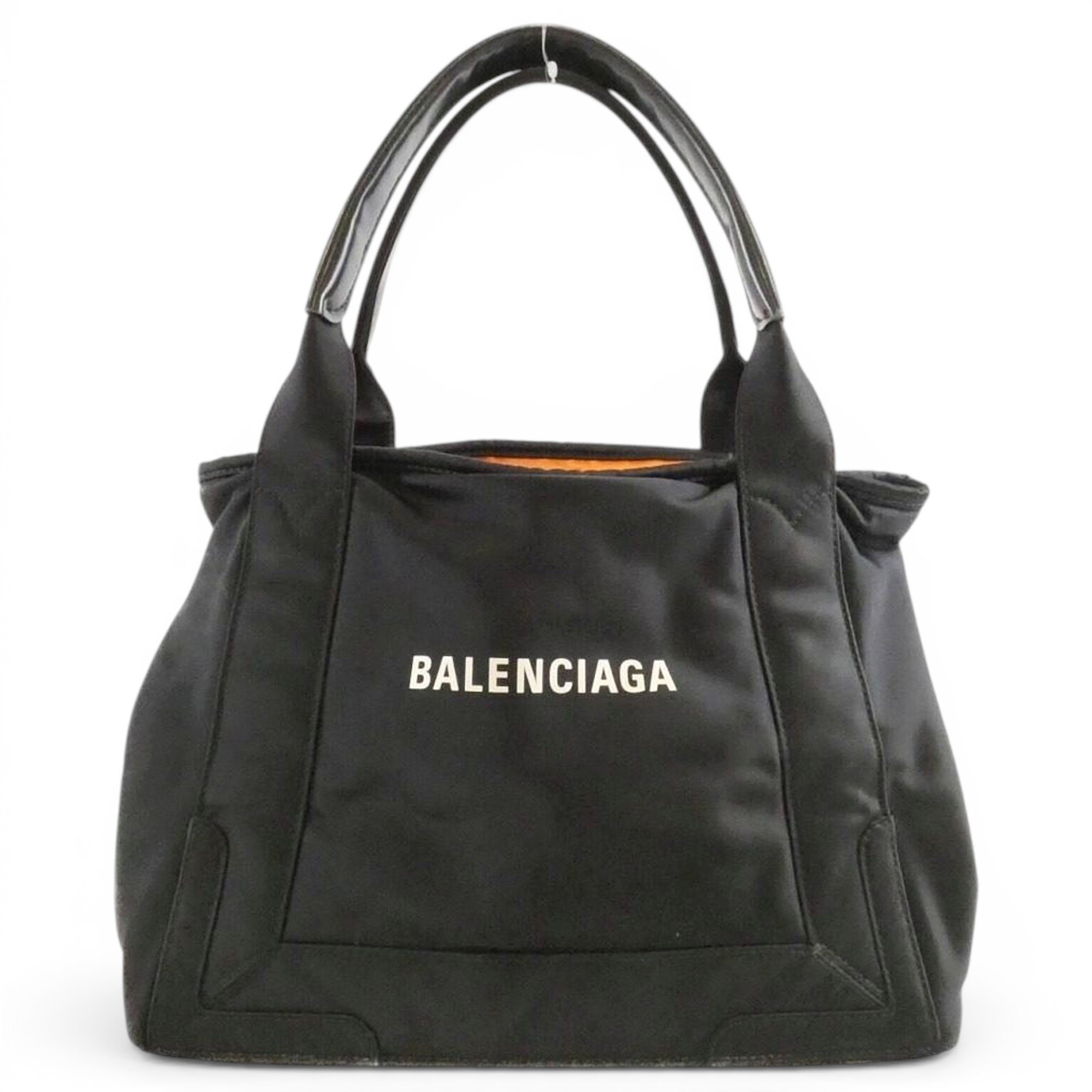 Navy cabas handbag