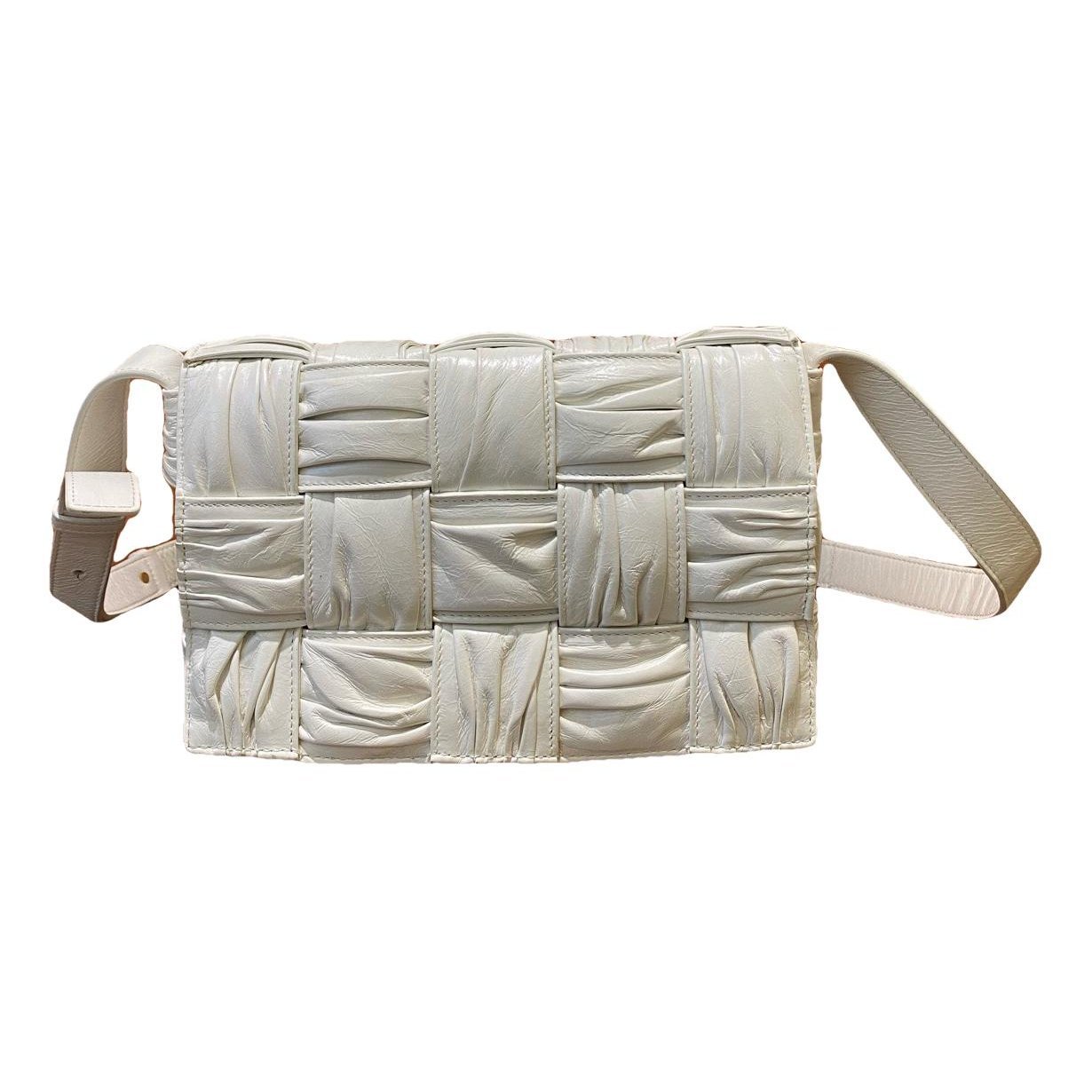 Cassette leather handbag