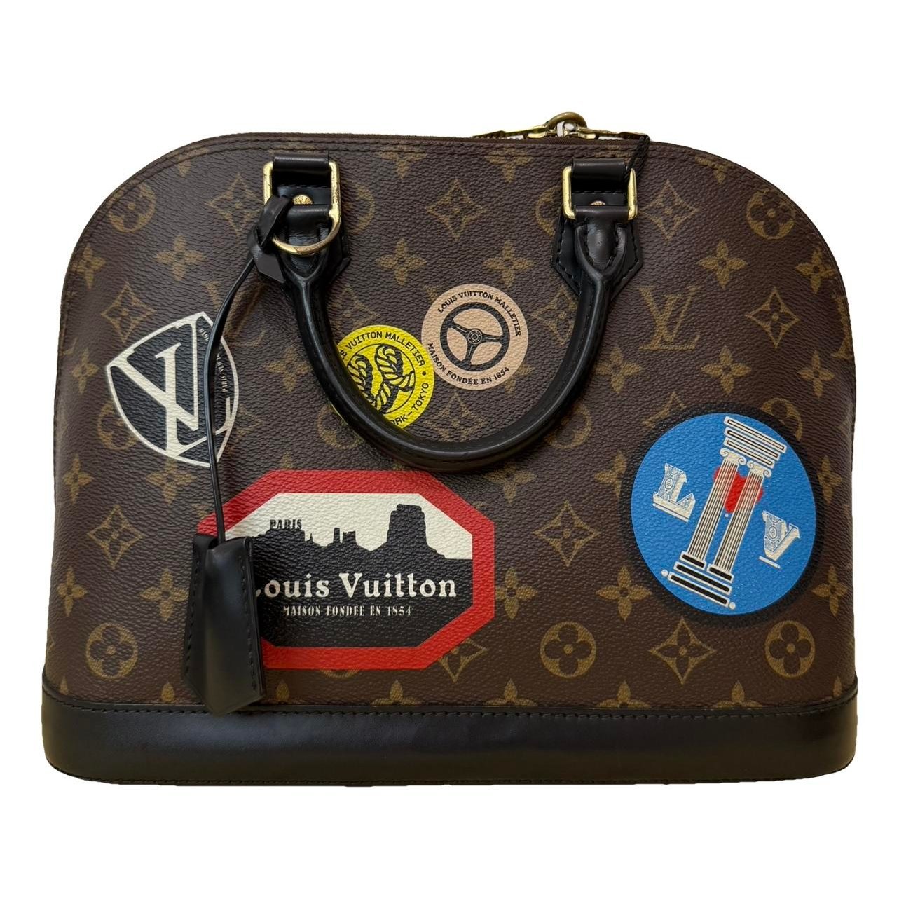 Alma leather handbag