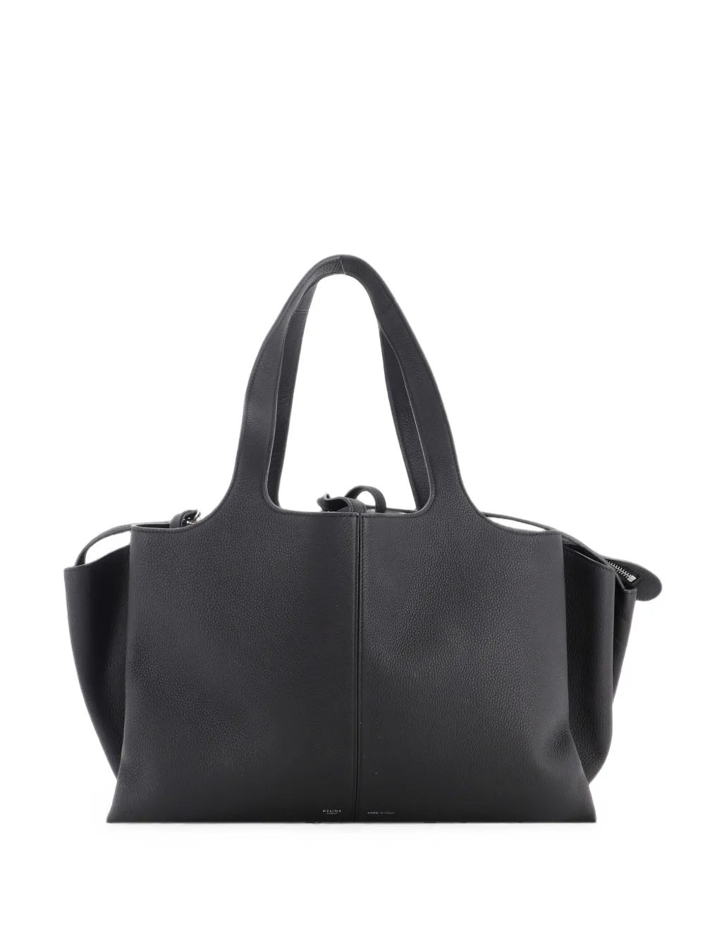 Tri-Fold Grained Calfskin Medium shoulder bag